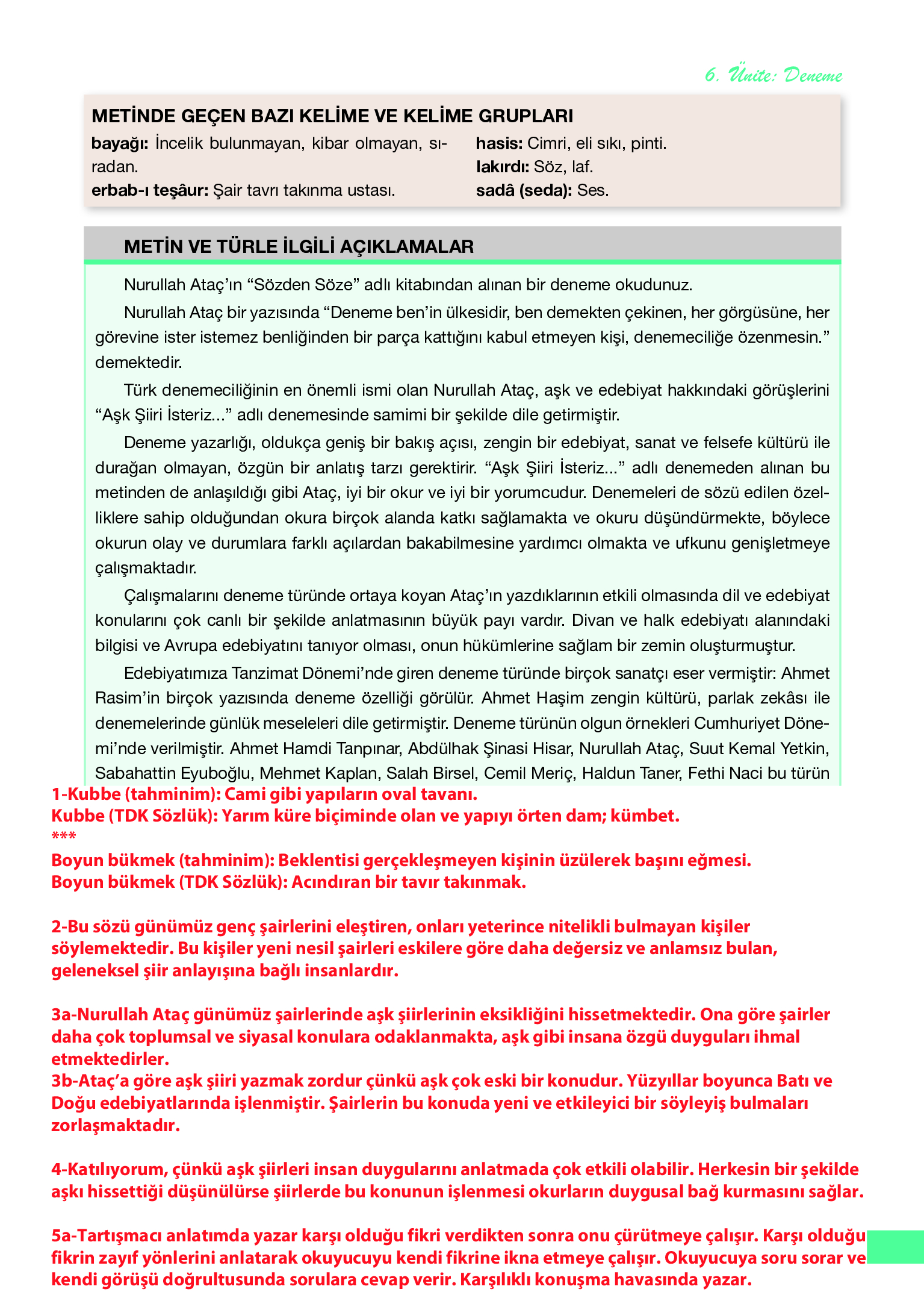 12. Sınıf Melis Yayınları Türk Dili Ve Edebiyatı Ders Kitabı Sayfa 235 Cevapları 12. Sınıf Melis Yayınları Türk Dili Ve Edebiyatı Ders Kitabı Sayfa 235 Cevapları