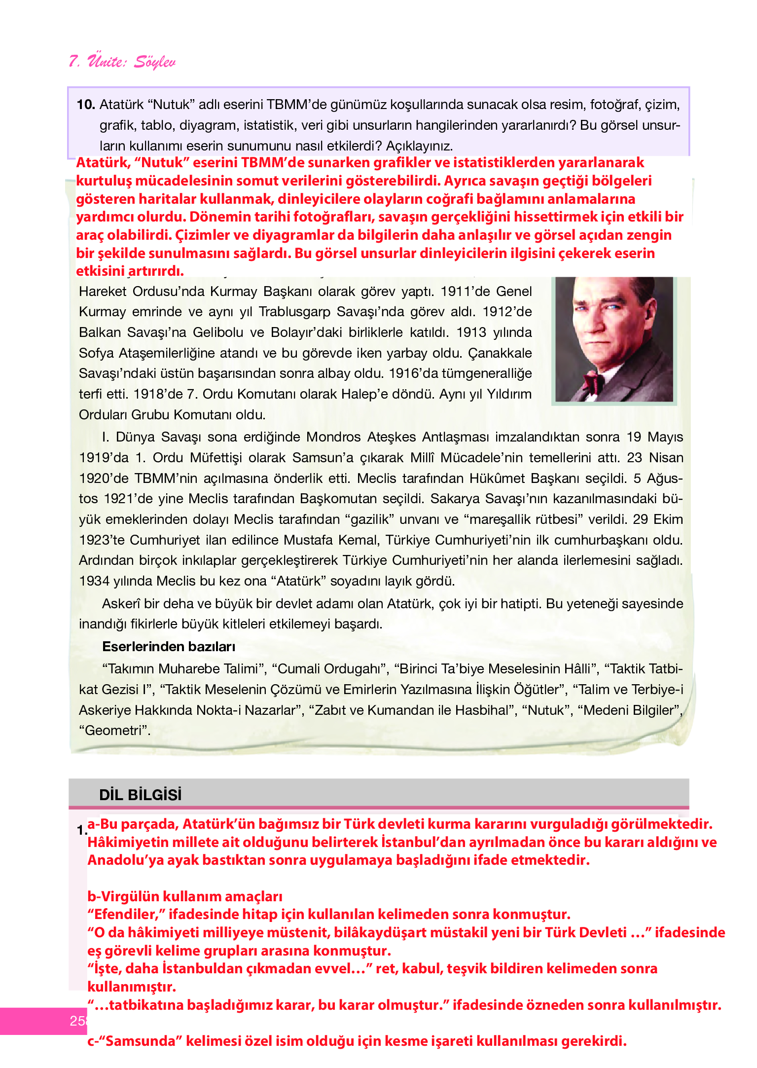 12. Sınıf Melis Yayınları Türk Dili Ve Edebiyatı Ders Kitabı Sayfa 258 Cevapları 12. Sınıf Melis Yayınları Türk Dili Ve Edebiyatı Ders Kitabı Sayfa 258 Cevapları