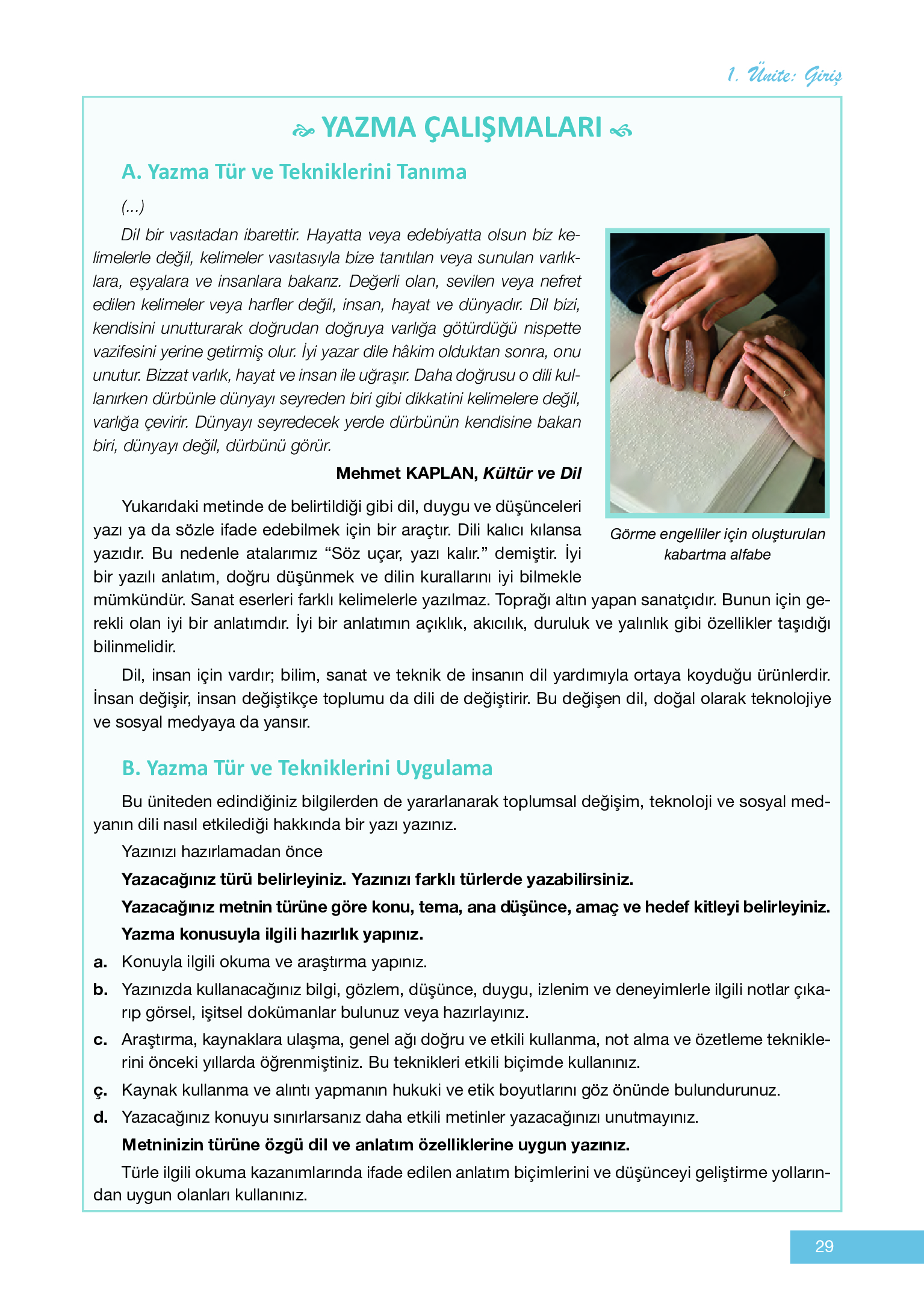 12. Sınıf Melis Yayınları Türk Dili Ve Edebiyatı Ders Kitabı Sayfa 29 Cevapları 12. Sınıf Melis Yayınları Türk Dili Ve Edebiyatı Ders Kitabı Sayfa 29 Cevapları