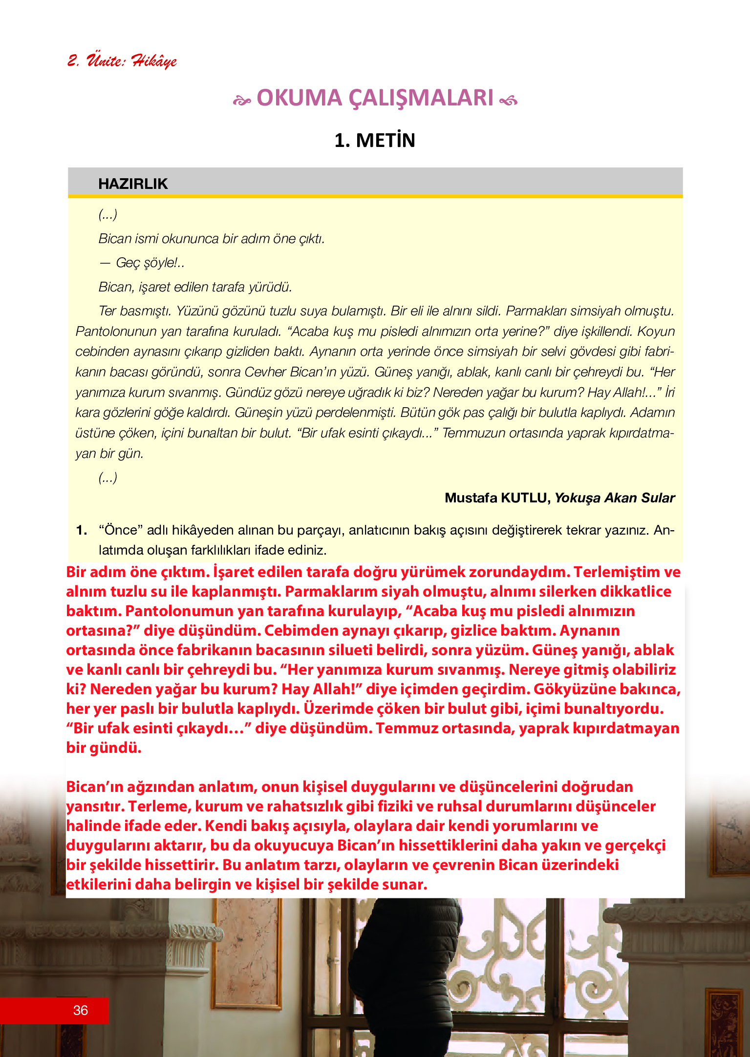 12. Sınıf Melis Yayınları Türk Dili Ve Edebiyatı Ders Kitabı Sayfa 36 Cevapları 12. Sınıf Melis Yayınları Türk Dili Ve Edebiyatı Ders Kitabı Sayfa 36 Cevapları