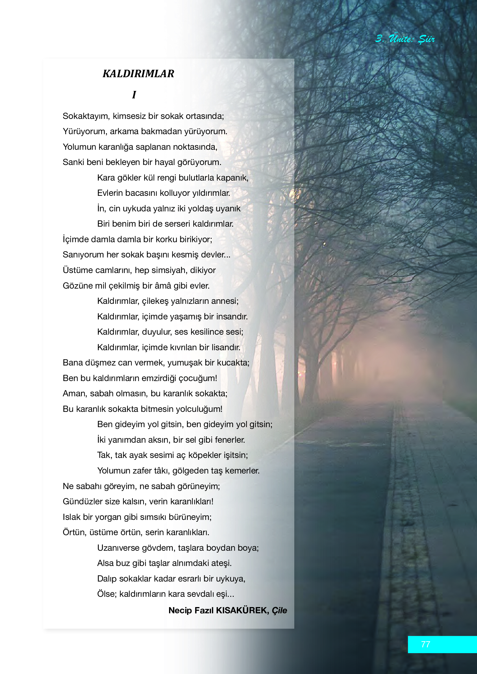 12. Sınıf Melis Yayınları Türk Dili Ve Edebiyatı Ders Kitabı Sayfa 77 Cevapları 12. Sınıf Melis Yayınları Türk Dili Ve Edebiyatı Ders Kitabı Sayfa 77 Cevapları