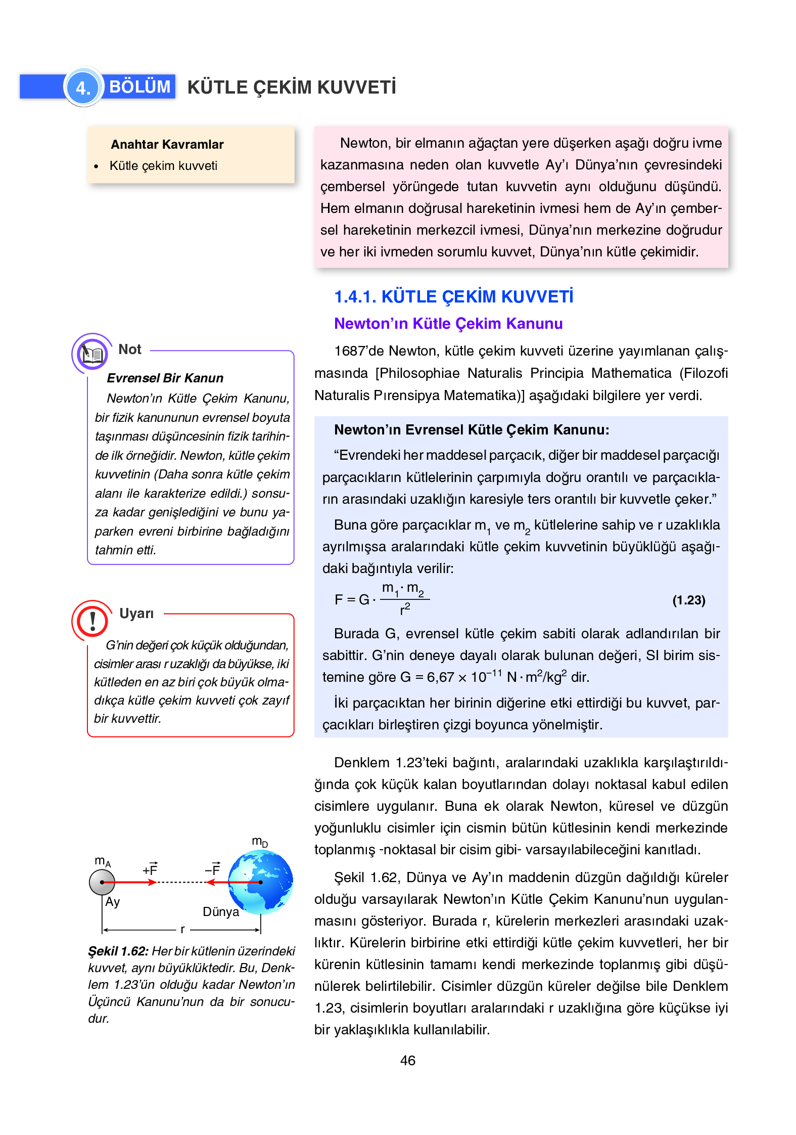 12. Sınıf Yıldırım Yayınları Fizik Ders Kitabı Sayfa 46 Cevapları 12. Sınıf Yıldırım Yayınları Fizik Ders Kitabı Sayfa 46 Cevapları