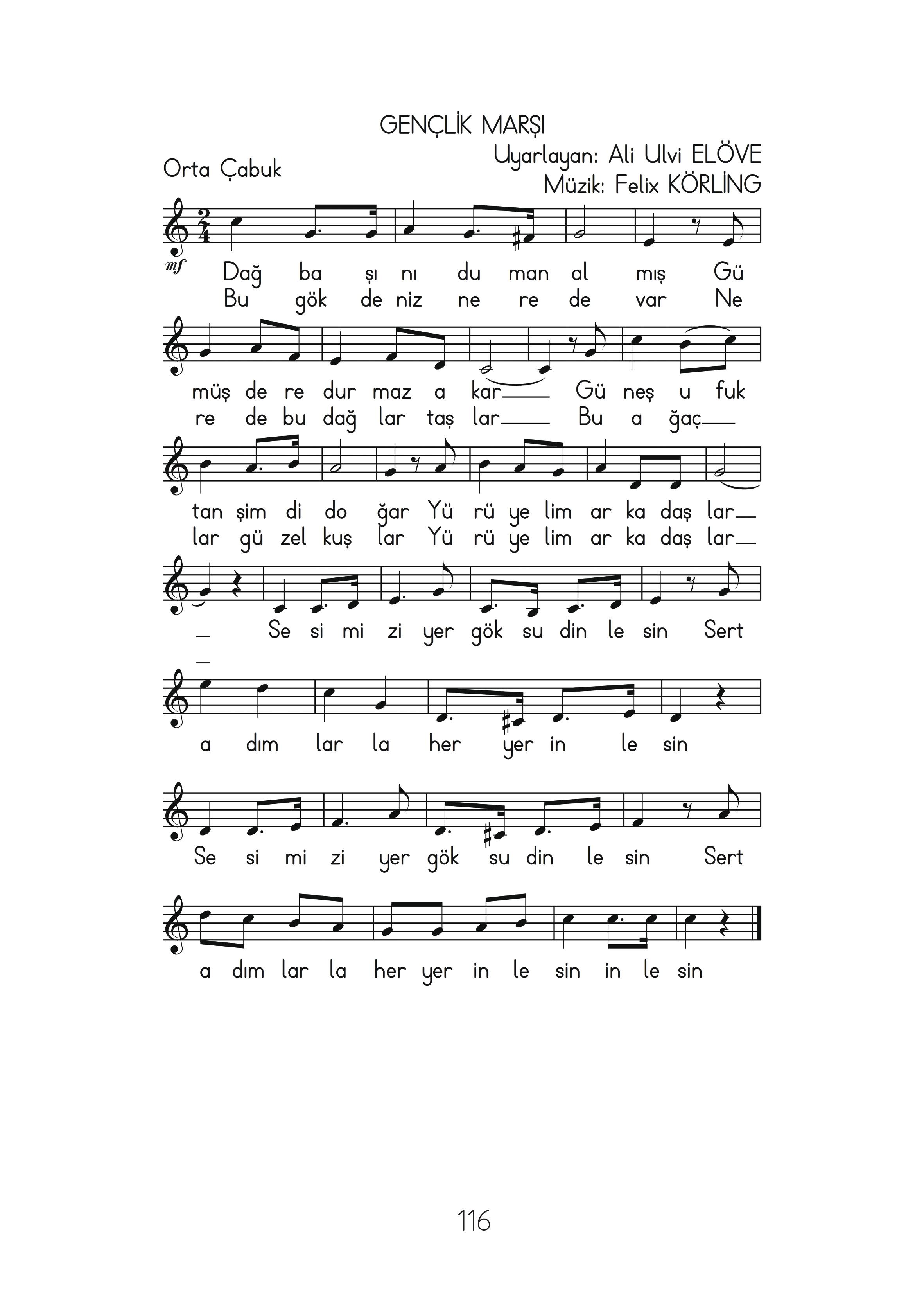 2. Sınıf Hecce Yayıncılık Müzik Ders Kitabı Sayfa 116 Cevapları 2. Sınıf Hecce Yayıncılık Müzik Ders Kitabı Sayfa 116 Cevapları