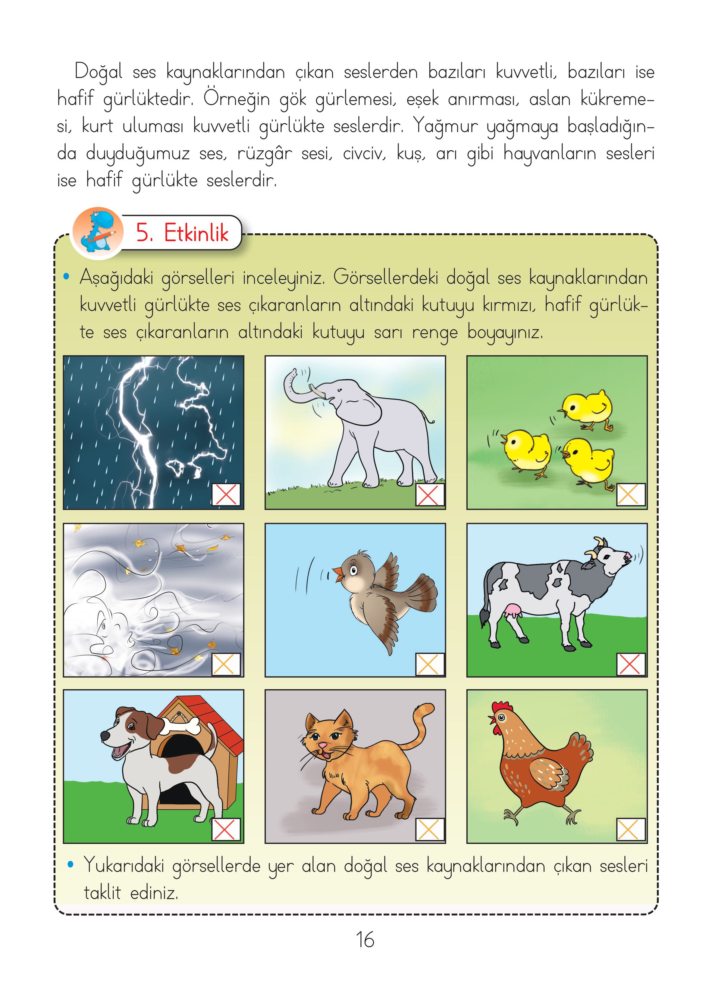 2. Sınıf Hecce Yayıncılık Müzik Ders Kitabı Sayfa 16 Cevapları