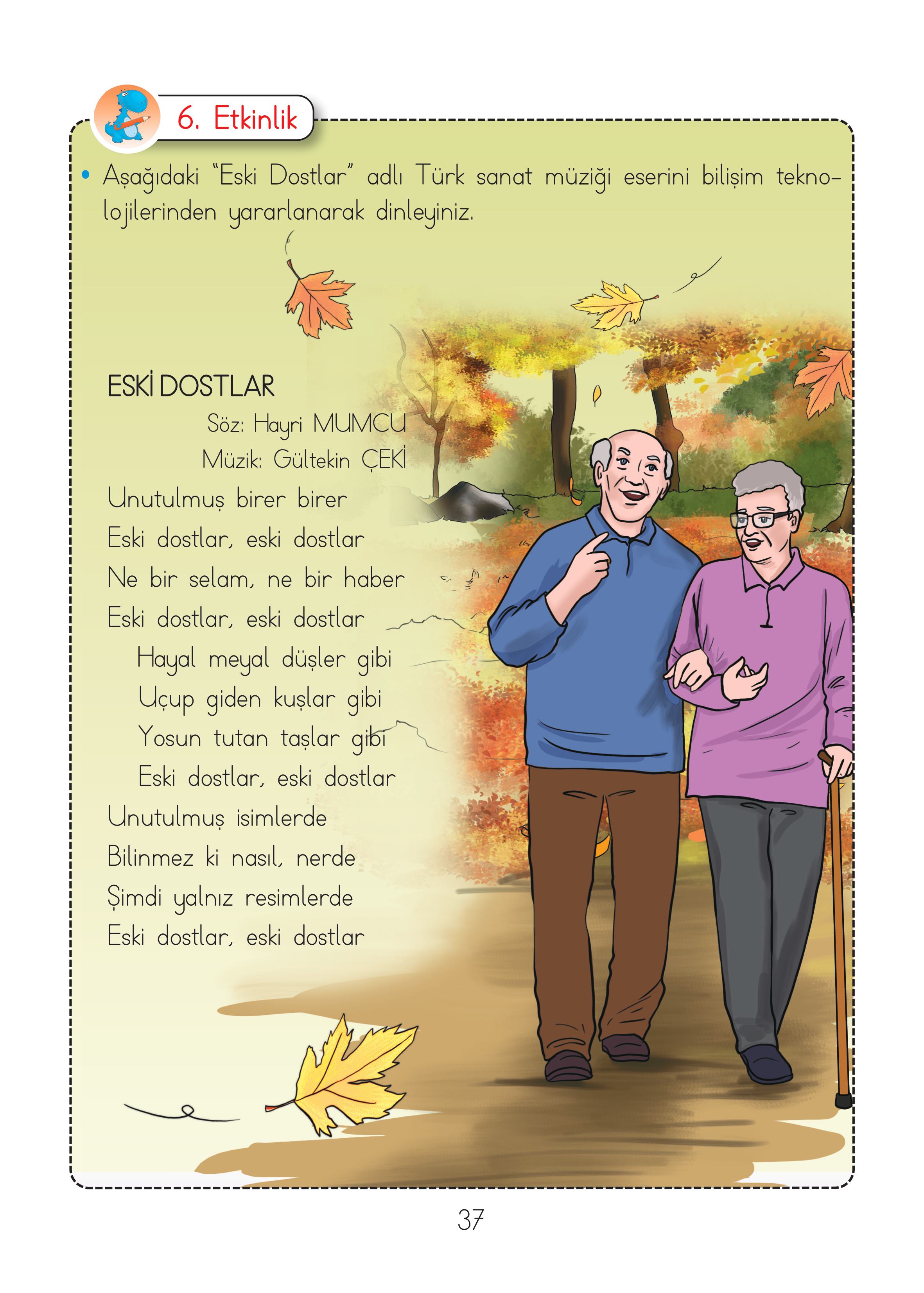 2. Sınıf Hecce Yayıncılık Müzik Ders Kitabı Sayfa 37 Cevapları