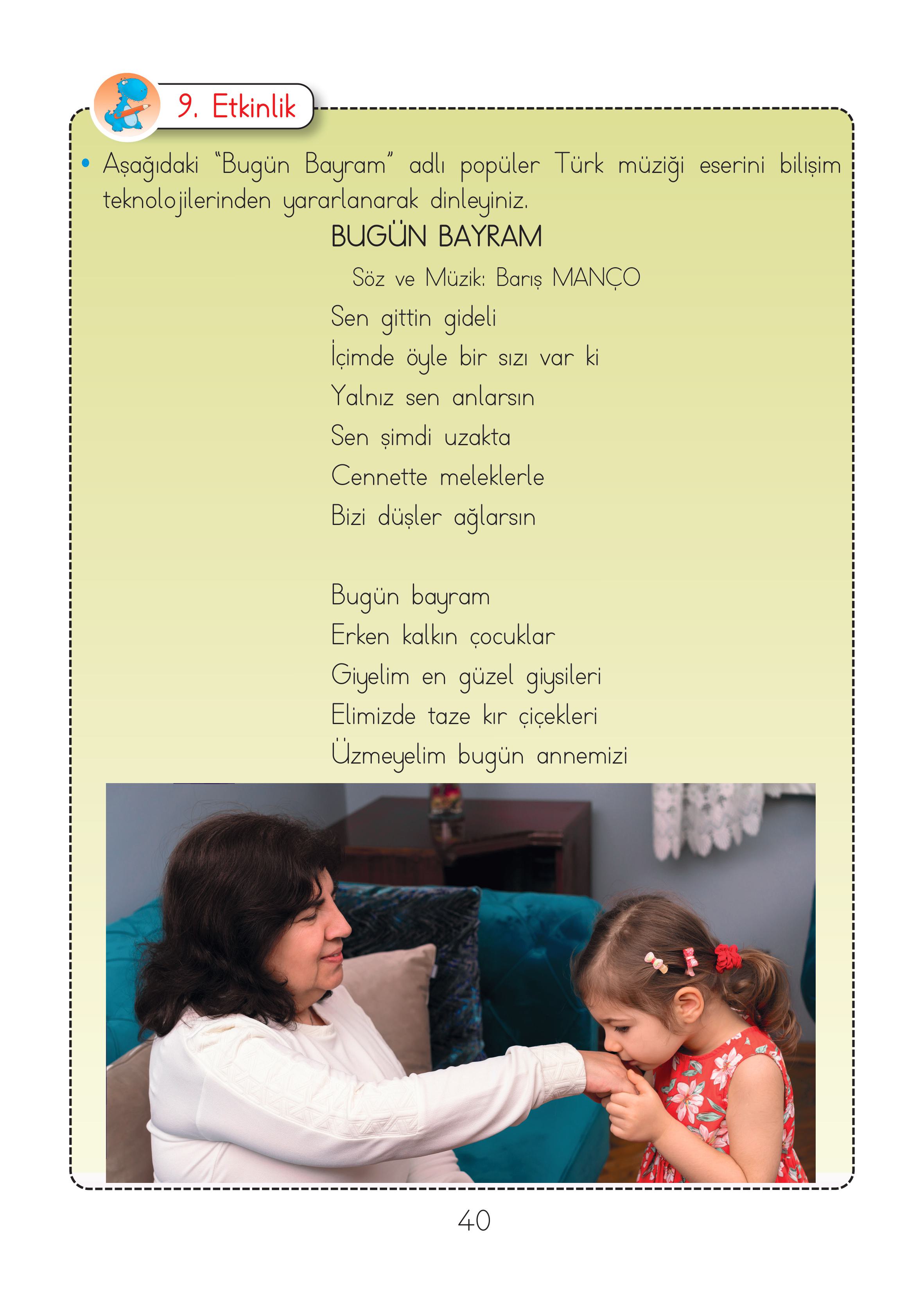 2. Sınıf Hecce Yayıncılık Müzik Ders Kitabı Sayfa 40 Cevapları 2. Sınıf Hecce Yayıncılık Müzik Ders Kitabı Sayfa 40 Cevapları