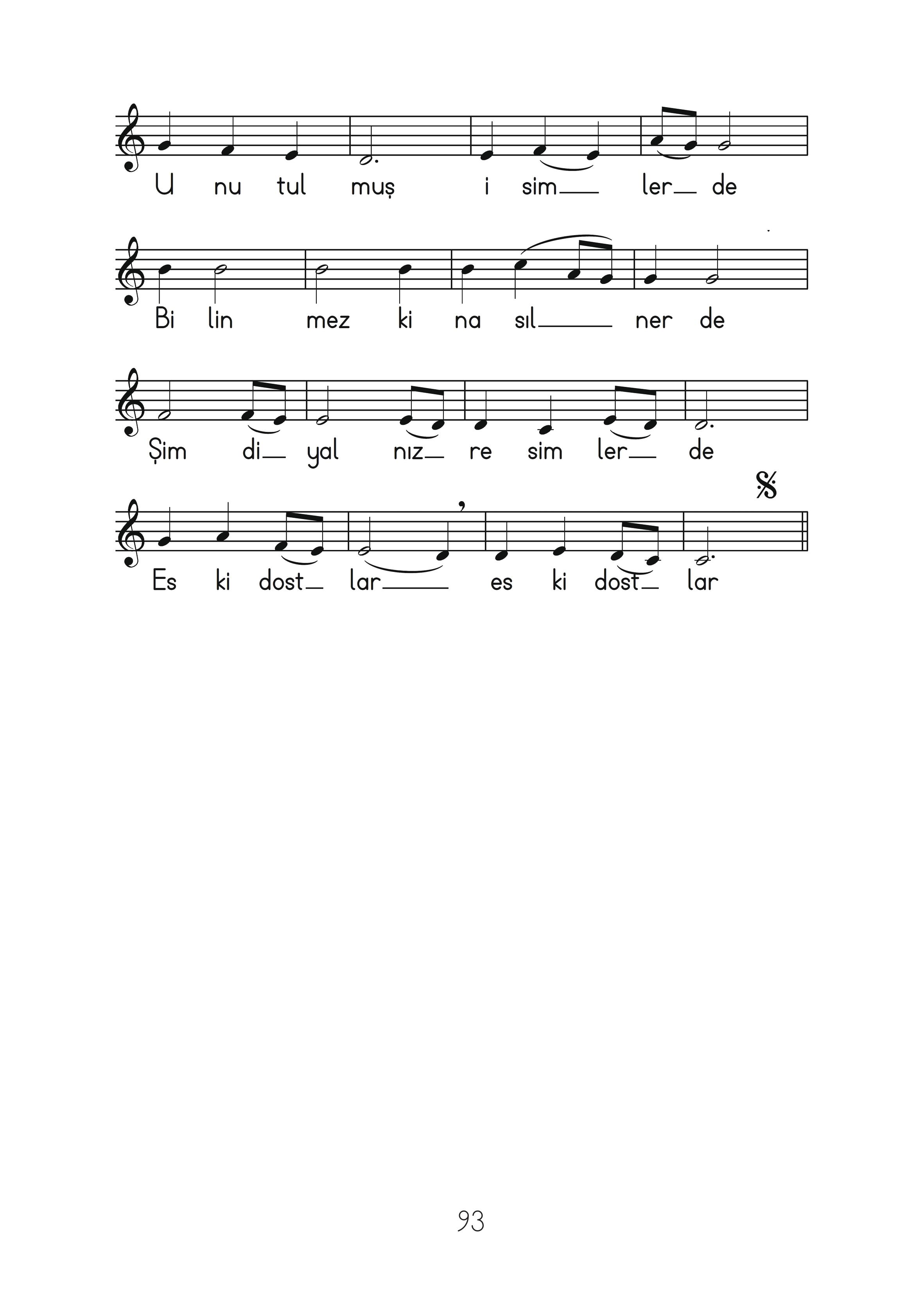 2. Sınıf Hecce Yayıncılık Müzik Ders Kitabı Sayfa 93 Cevapları 2. Sınıf Hecce Yayıncılık Müzik Ders Kitabı Sayfa 93 Cevapları