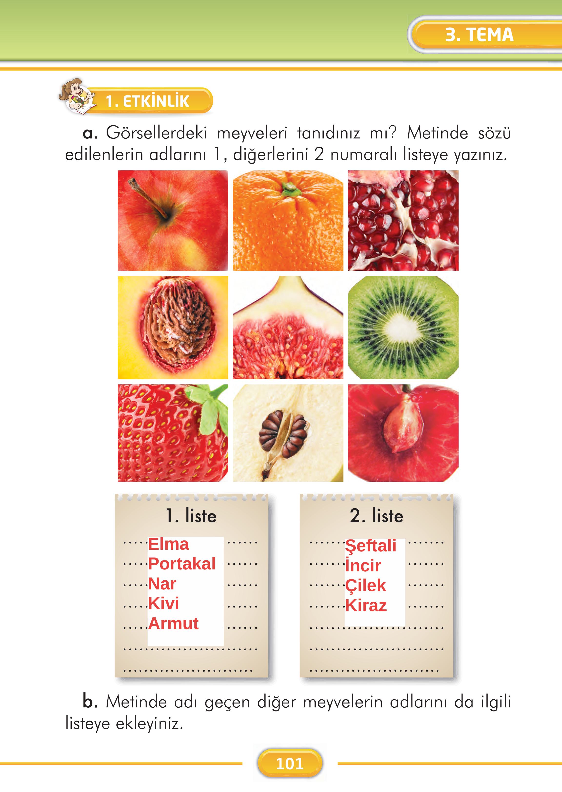 2. Sınıf İlke Yayınları Türkçe Ders Kitabı Sayfa 101 Cevapları 2. Sınıf İlke Yayınları Türkçe Ders Kitabı Sayfa 101 Cevapları