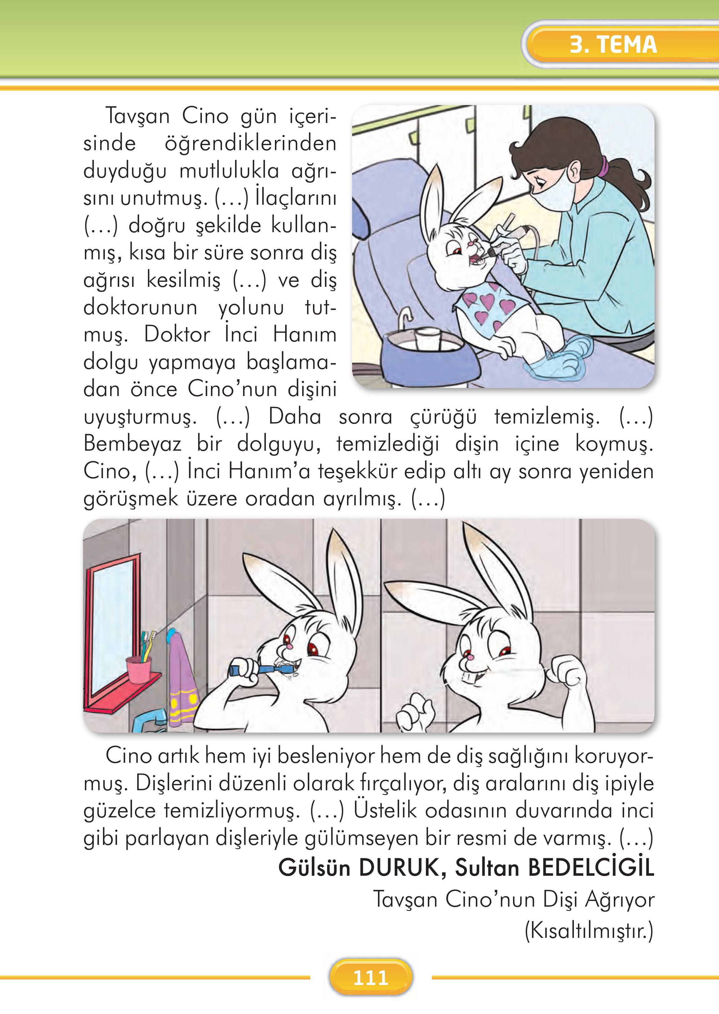 2. Sınıf İlke Yayınları Türkçe Ders Kitabı Sayfa 111 Cevapları 2. Sınıf İlke Yayınları Türkçe Ders Kitabı Sayfa 111 Cevapları
