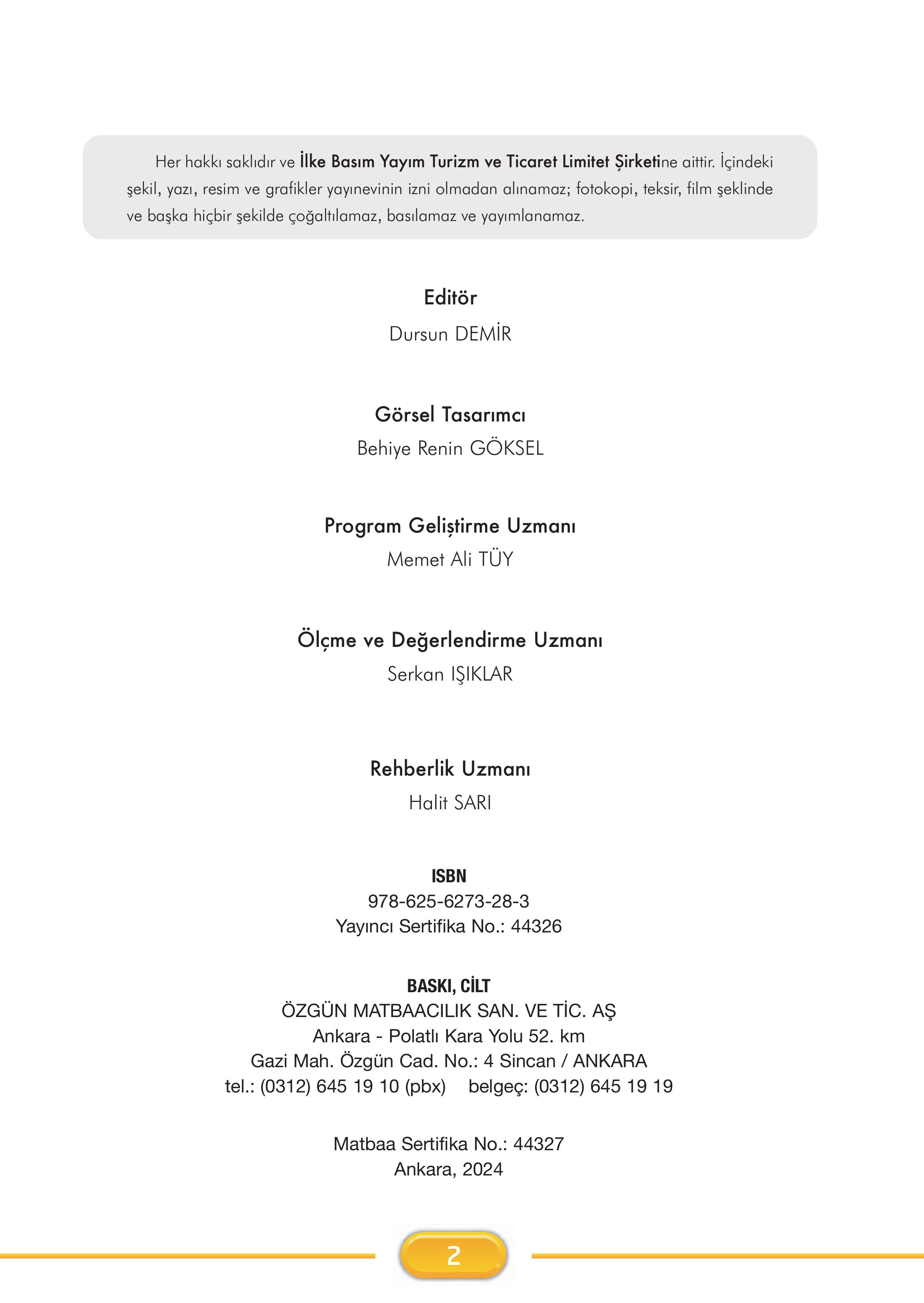 2. Sınıf İlke Yayınları Türkçe Ders Kitabı Sayfa 2 Cevapları 2. Sınıf İlke Yayınları Türkçe Ders Kitabı Sayfa 2 Cevapları