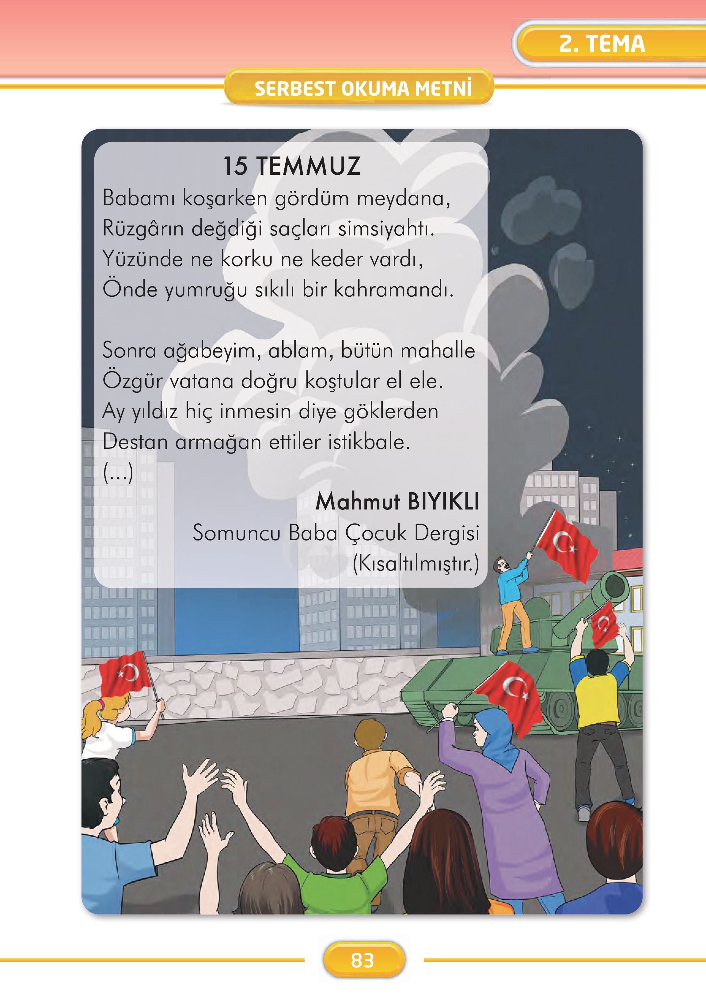 2. Sınıf İlke Yayınları Türkçe Ders Kitabı Sayfa 83 Cevapları 2. Sınıf İlke Yayınları Türkçe Ders Kitabı Sayfa 83 Cevapları
