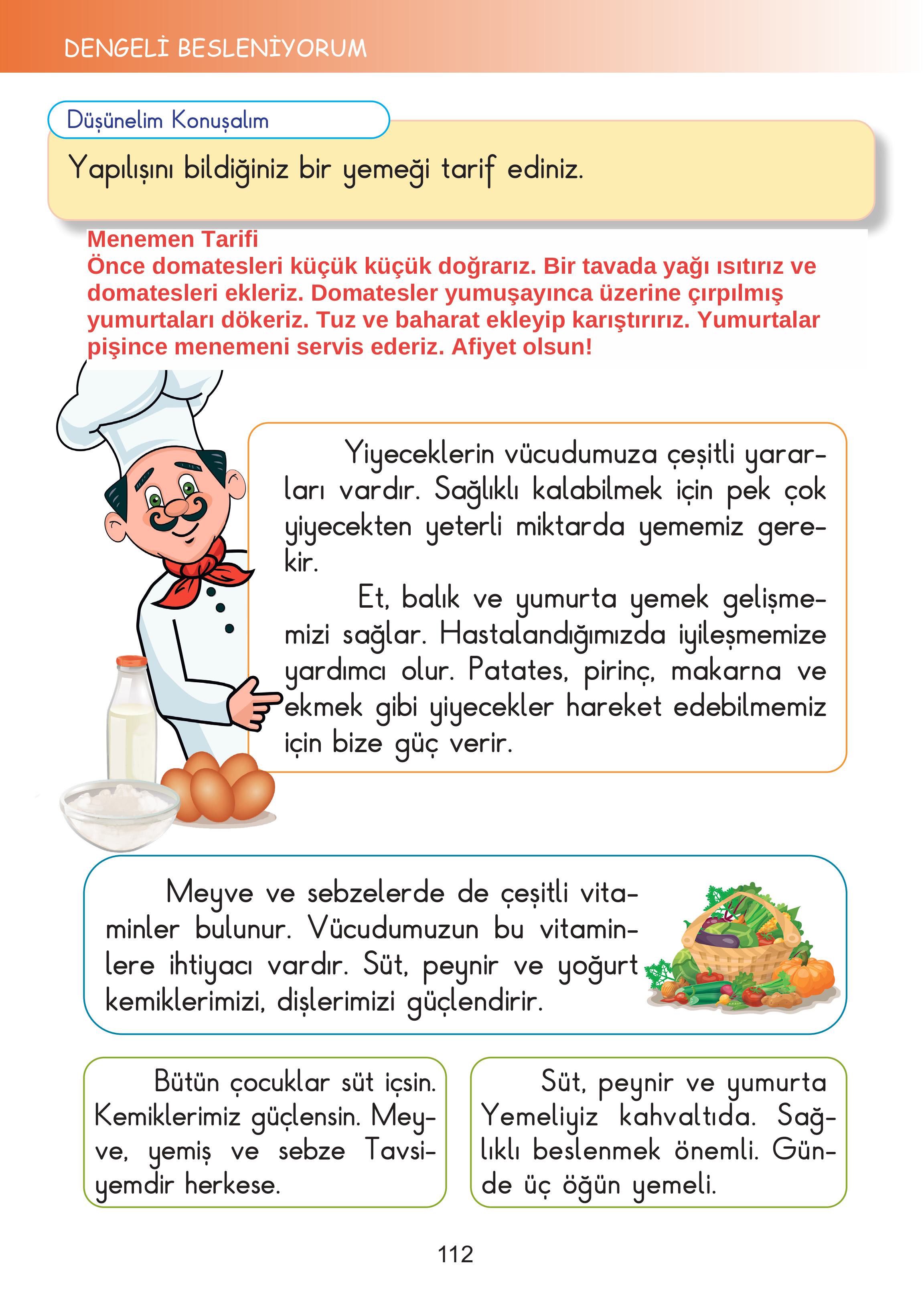 2. Sınıf Meb Yayınları Hayat Bilgisi Ders Kitabı Sayfa 112 Cevapları 2. Sınıf Meb Yayınları Hayat Bilgisi Ders Kitabı Sayfa 112 Cevapları
