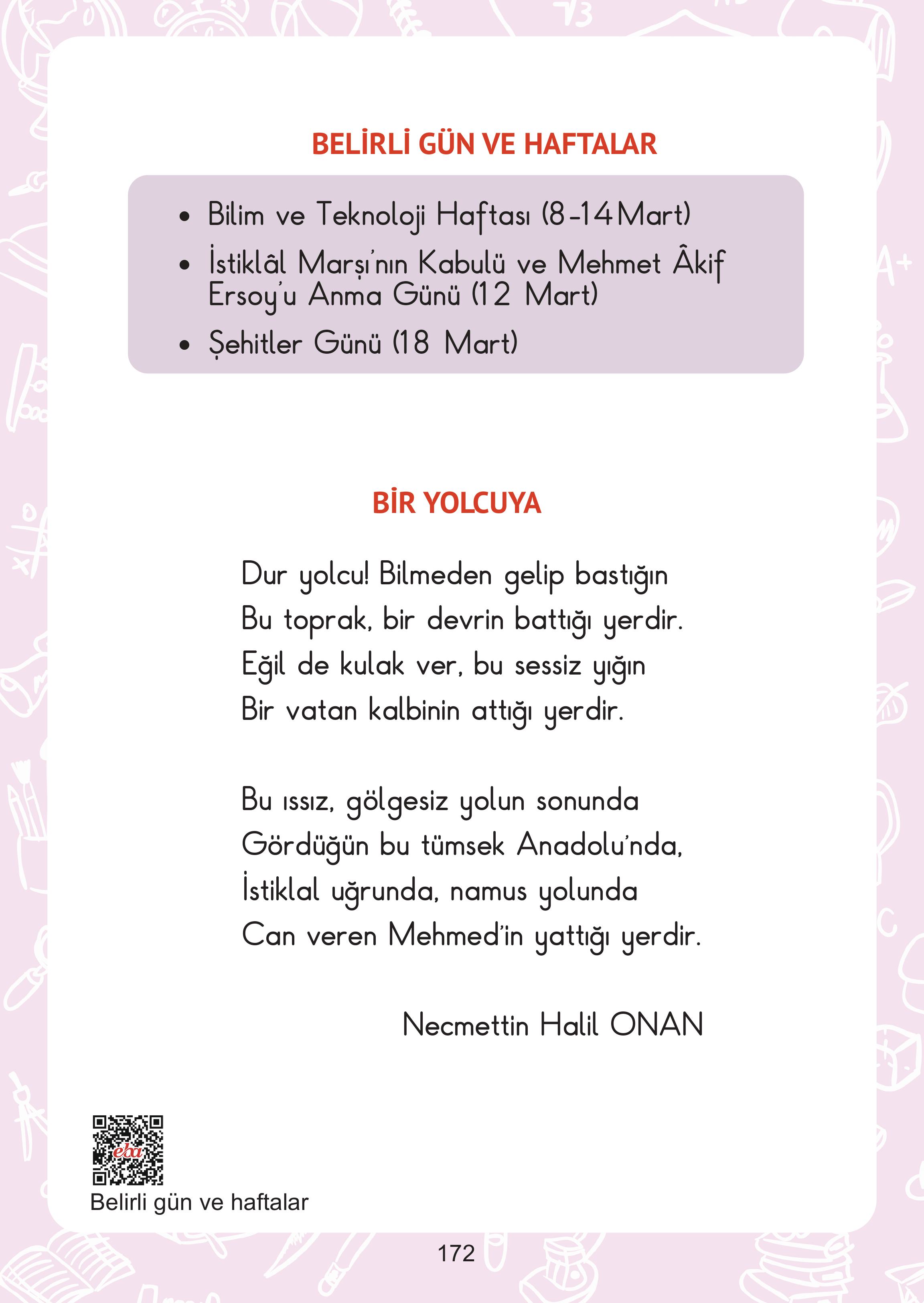 2. Sınıf Meb Yayınları Hayat Bilgisi Ders Kitabı Sayfa 172 Cevapları 2. Sınıf Meb Yayınları Hayat Bilgisi Ders Kitabı Sayfa 172 Cevapları