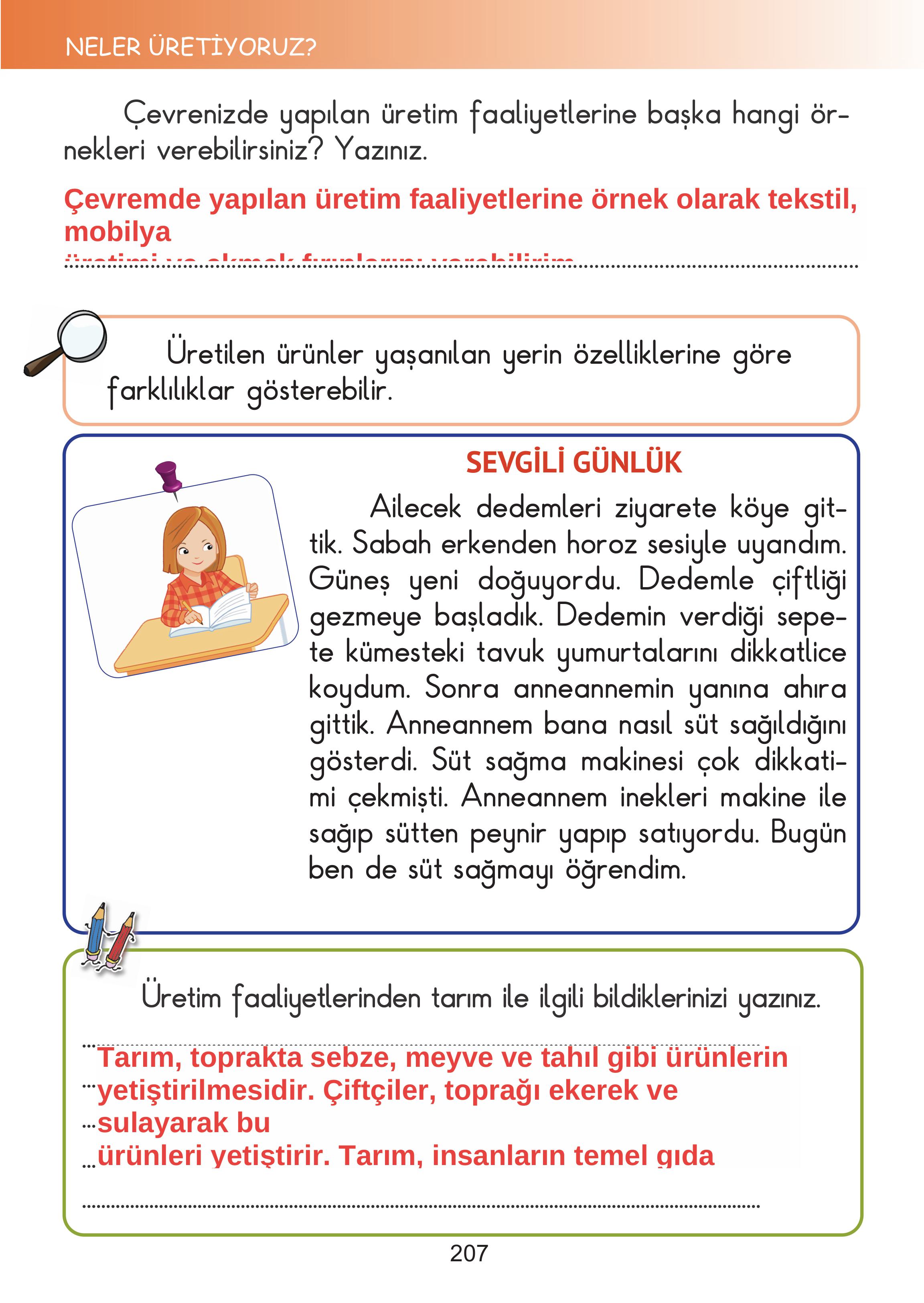 2. Sınıf Meb Yayınları Hayat Bilgisi Ders Kitabı Sayfa 207 Cevapları 2. Sınıf Meb Yayınları Hayat Bilgisi Ders Kitabı Sayfa 207 Cevapları