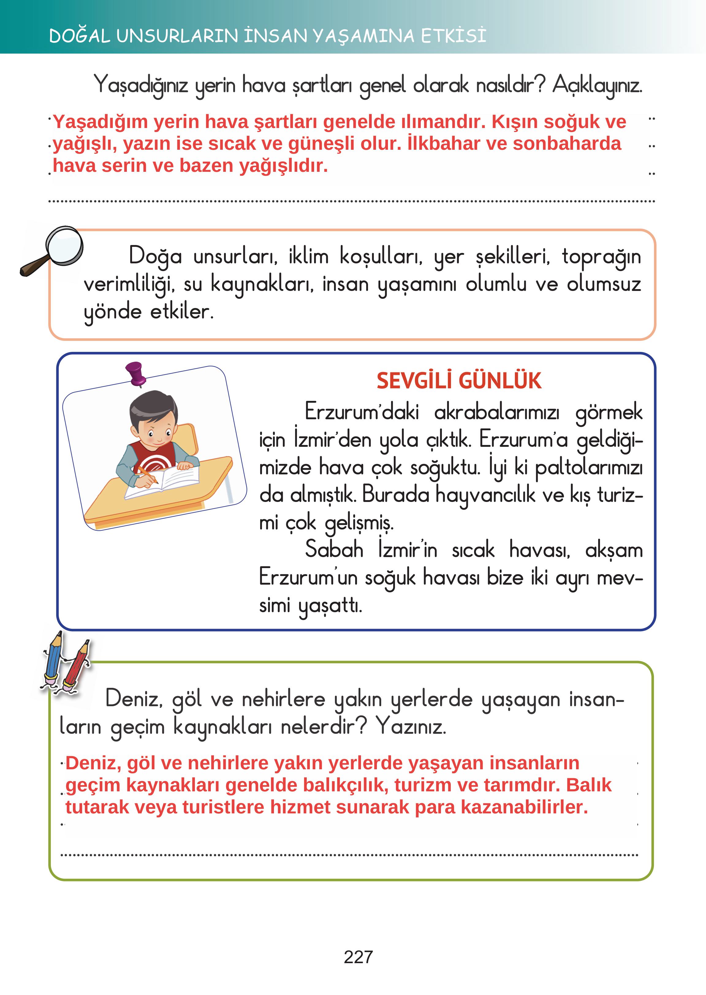 2. Sınıf Meb Yayınları Hayat Bilgisi Ders Kitabı Sayfa 227 Cevapları 2. Sınıf Meb Yayınları Hayat Bilgisi Ders Kitabı Sayfa 227 Cevapları
