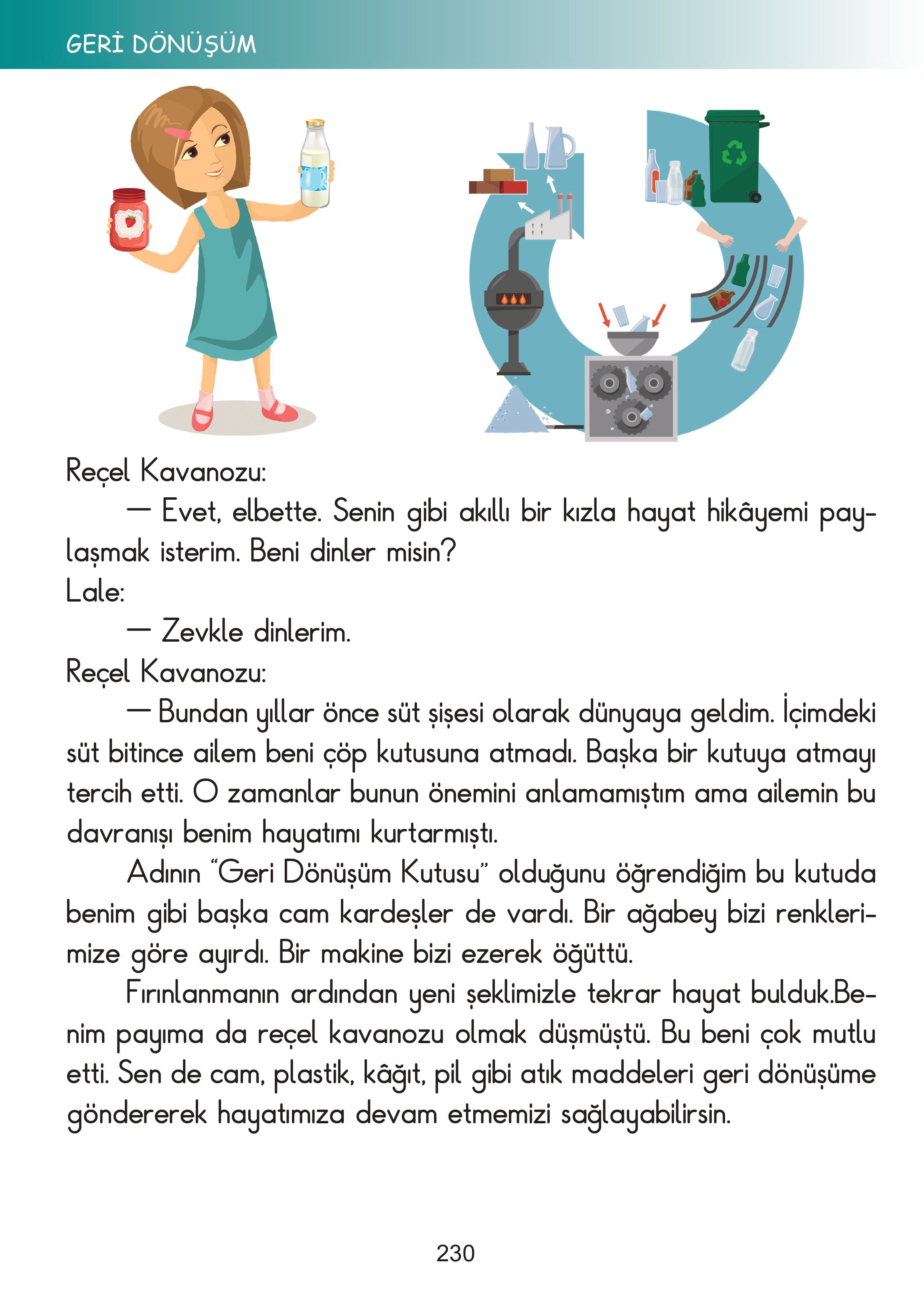 2. Sınıf Meb Yayınları Hayat Bilgisi Ders Kitabı Sayfa 230 Cevapları