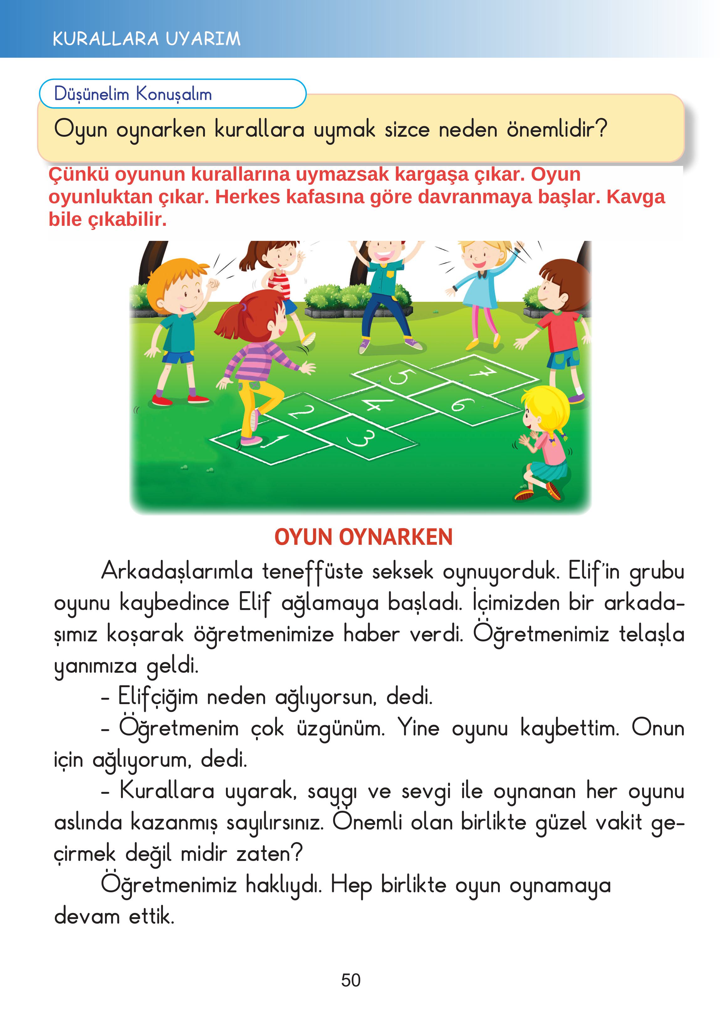 2. Sınıf Meb Yayınları Hayat Bilgisi Ders Kitabı Sayfa 50 Cevapları 2. Sınıf Meb Yayınları Hayat Bilgisi Ders Kitabı Sayfa 50 Cevapları
