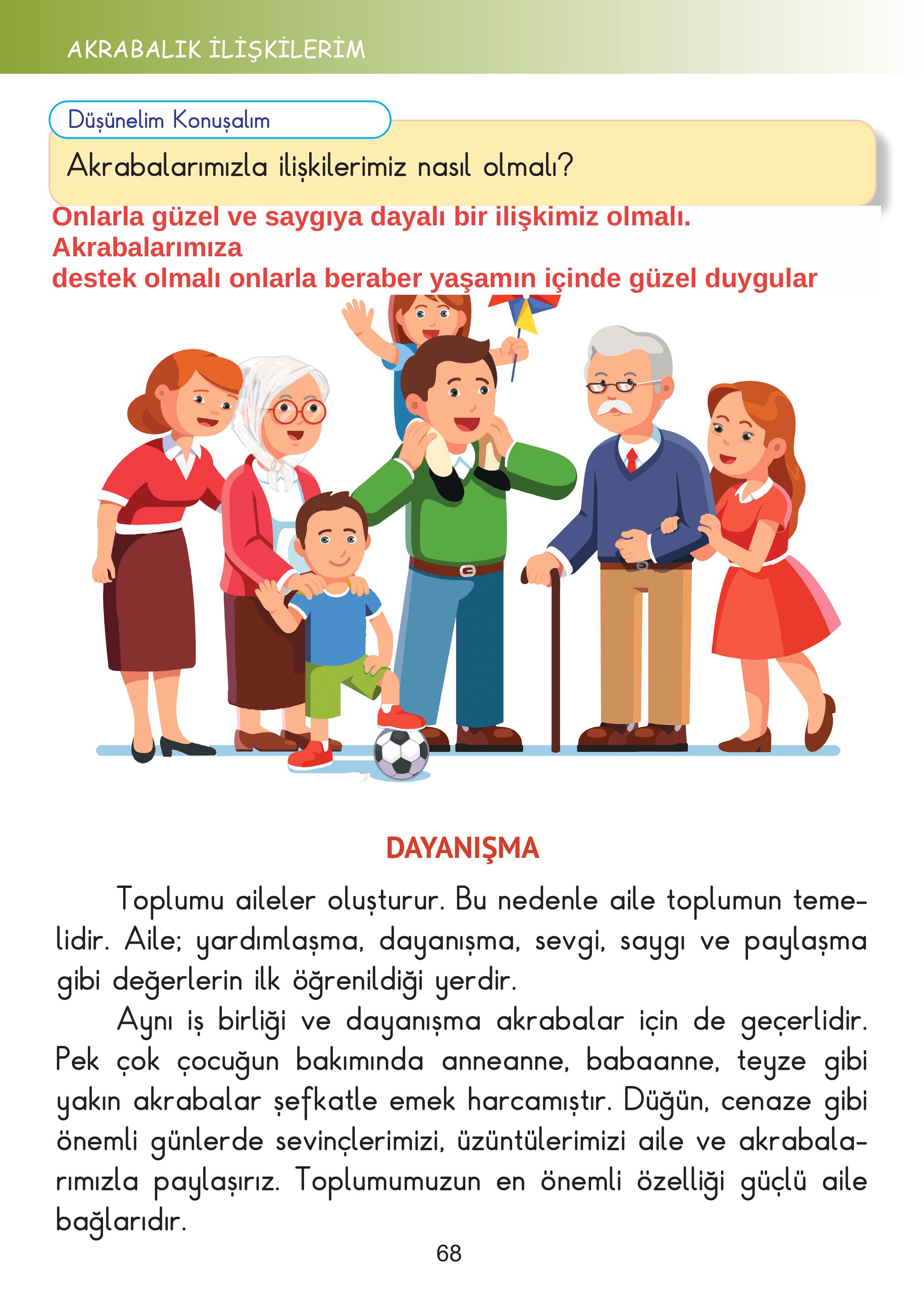 2. Sınıf Meb Yayınları Hayat Bilgisi Ders Kitabı Sayfa 68 Cevapları 2. Sınıf Meb Yayınları Hayat Bilgisi Ders Kitabı Sayfa 68 Cevapları