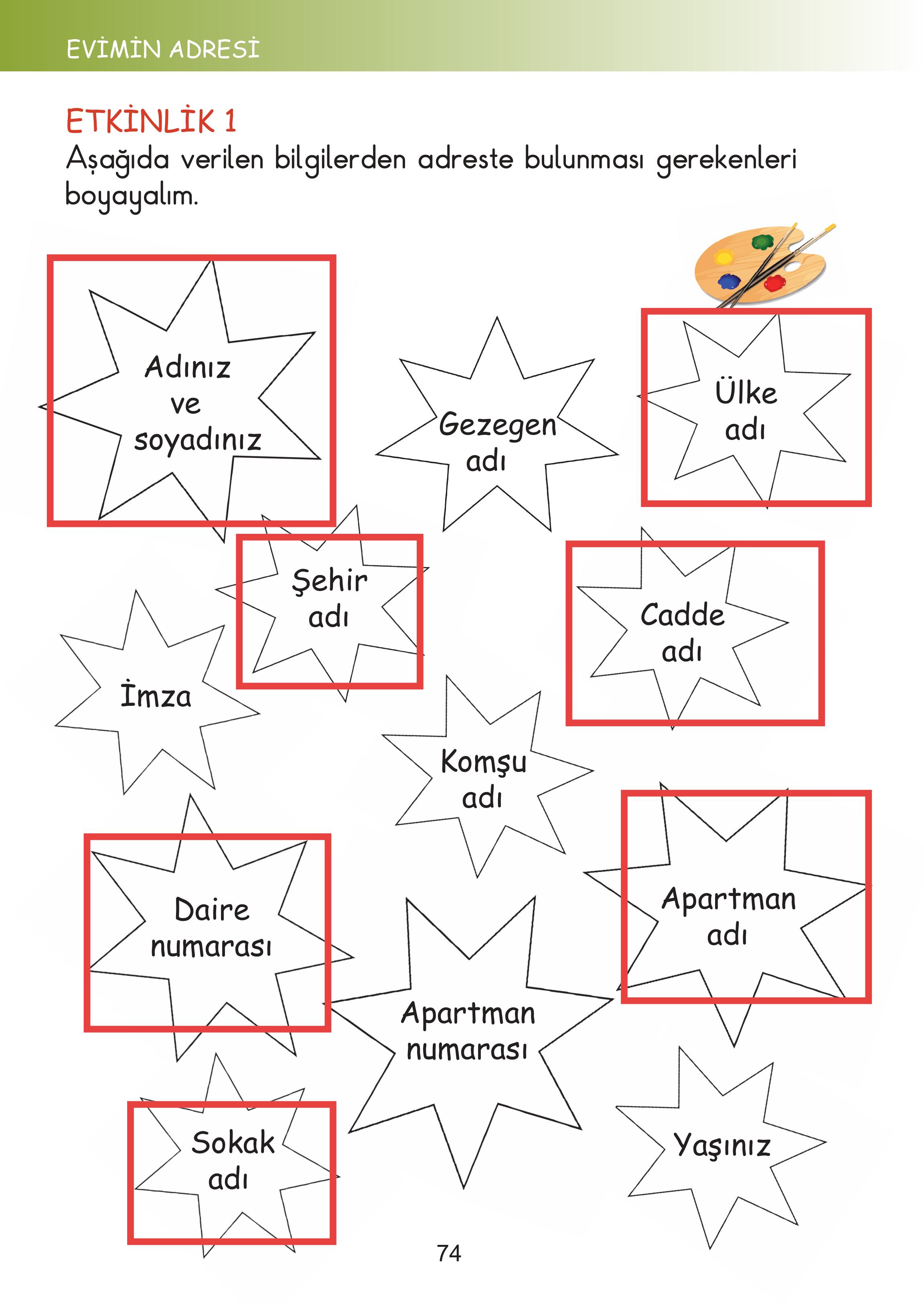 2. Sınıf Meb Yayınları Hayat Bilgisi Ders Kitabı Sayfa 74 Cevapları 2. Sınıf Meb Yayınları Hayat Bilgisi Ders Kitabı Sayfa 74 Cevapları