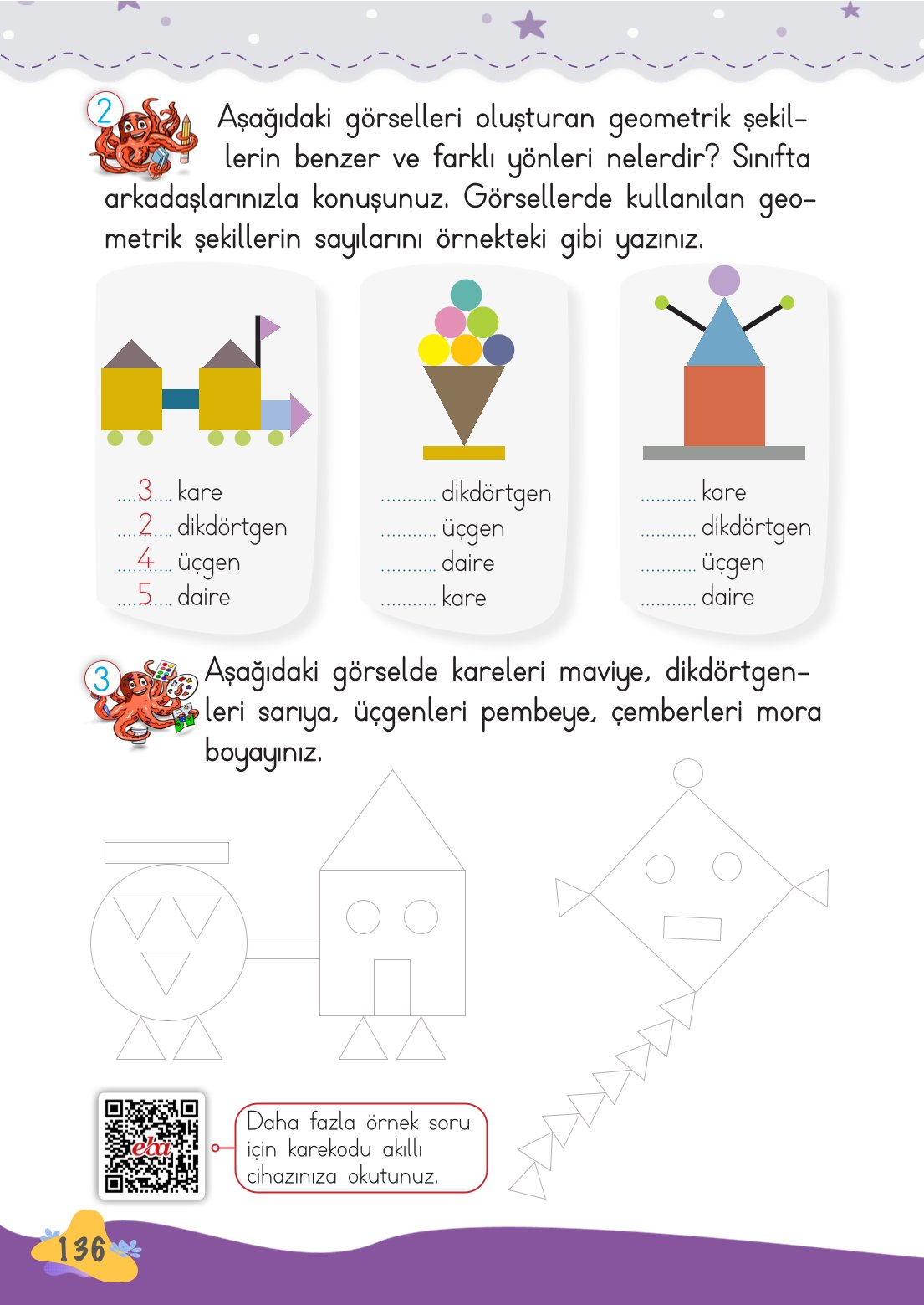2. Sınıf Meb Yayınları Matematik Ders Kitabı Sayfa 137 Cevapları 2. Sınıf Meb Yayınları Matematik Ders Kitabı Sayfa 137 Cevapları