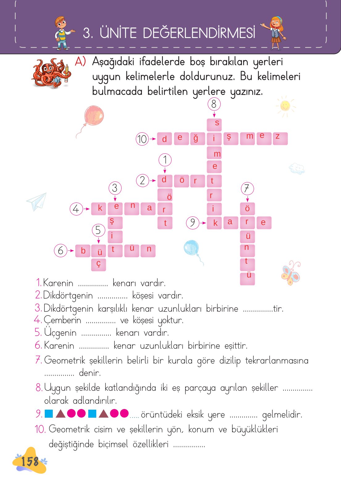 2. Sınıf Meb Yayınları Matematik Ders Kitabı Sayfa 159 Cevapları 2. Sınıf Meb Yayınları Matematik Ders Kitabı Sayfa 159 Cevapları