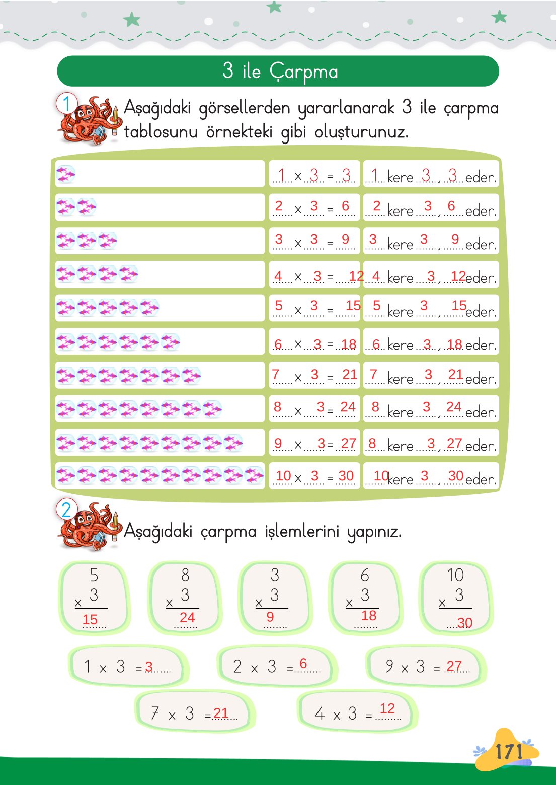 2. Sınıf Meb Yayınları Matematik Ders Kitabı Sayfa 172 Cevapları 2. Sınıf Meb Yayınları Matematik Ders Kitabı Sayfa 172 Cevapları