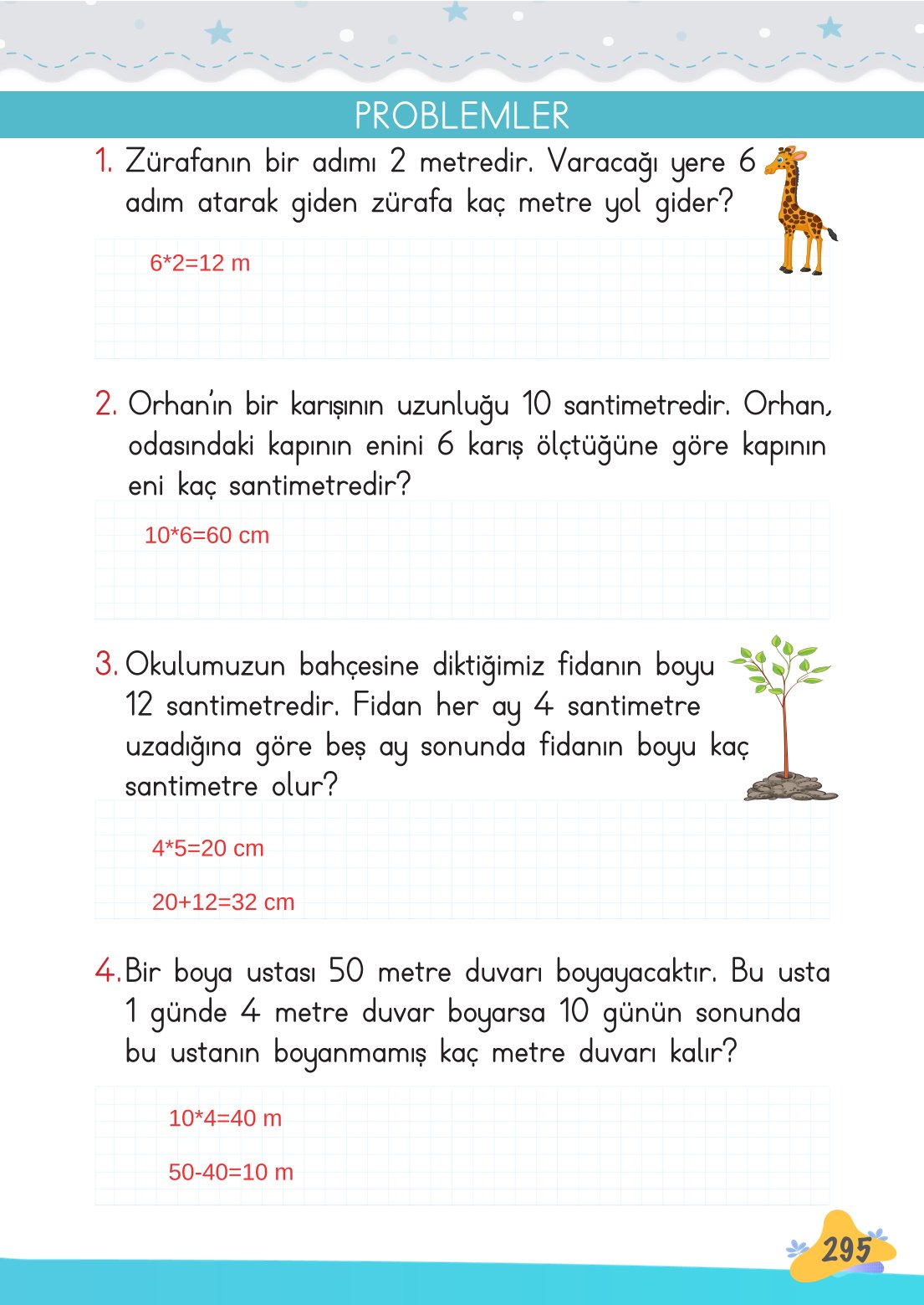 2. Sınıf Meb Yayınları Matematik Ders Kitabı Sayfa 296 Cevapları