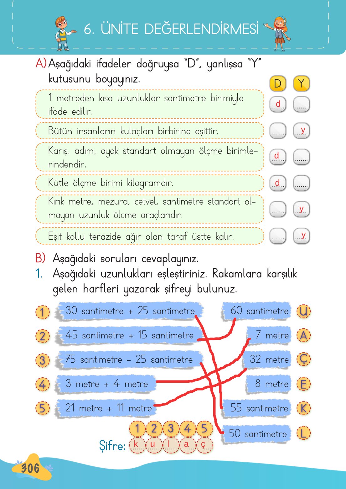 2. Sınıf Meb Yayınları Matematik Ders Kitabı Sayfa 307 Cevapları