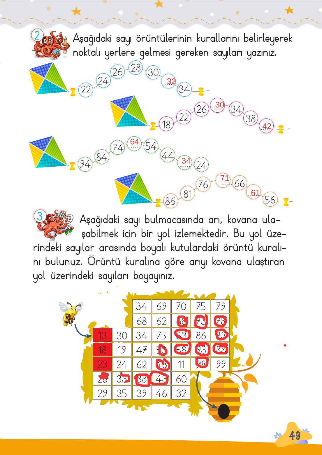 2. Sınıf Meb Yayınları Matematik Ders Kitabı Sayfa 50 Cevapları
