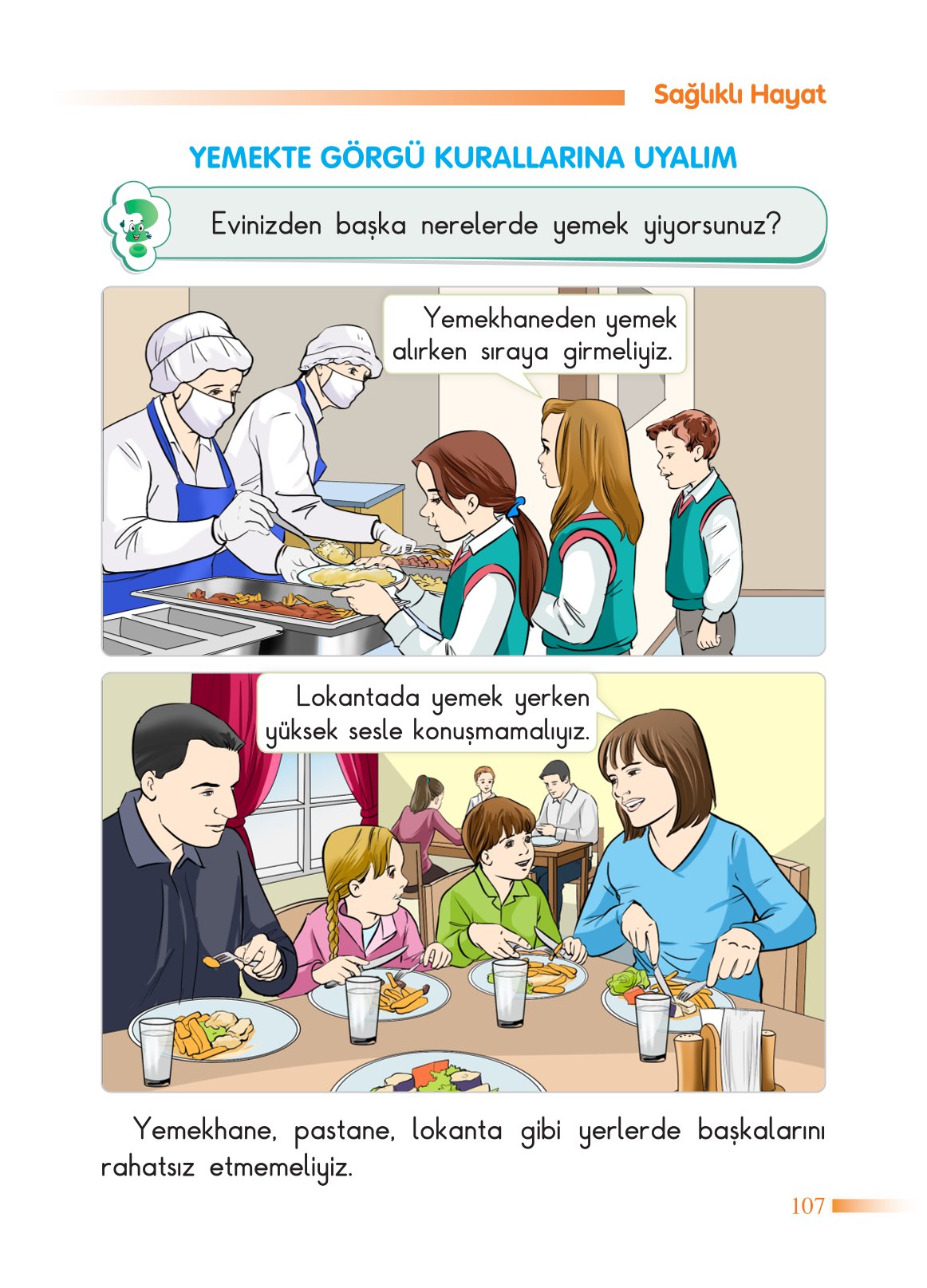 2. Sınıf Sdr Yayıncılık Hayat Bilgisi Ders Kitabı Sayfa 108 Cevapları
