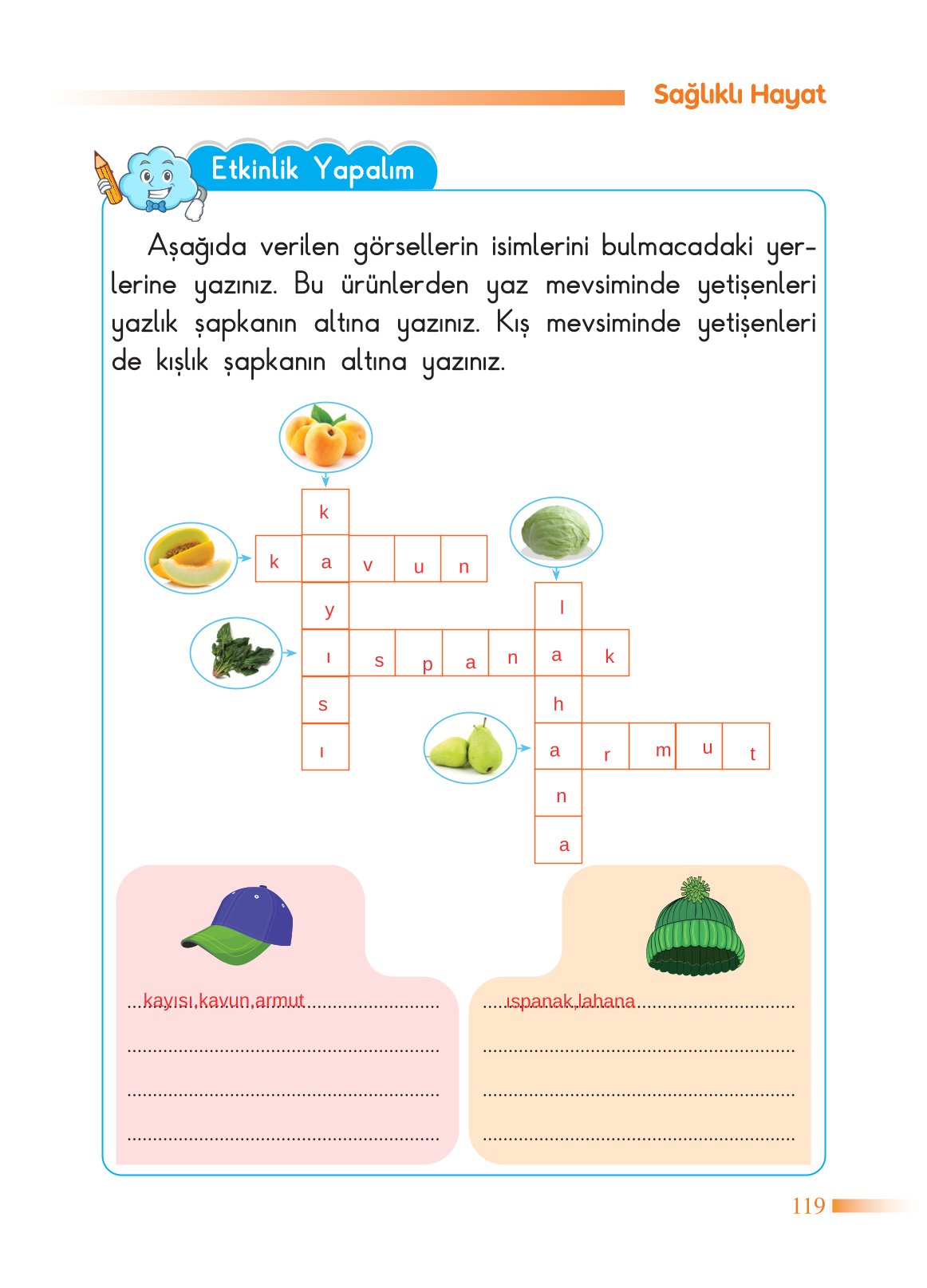 2. Sınıf Sdr Yayıncılık Hayat Bilgisi Ders Kitabı Sayfa 120 Cevapları
