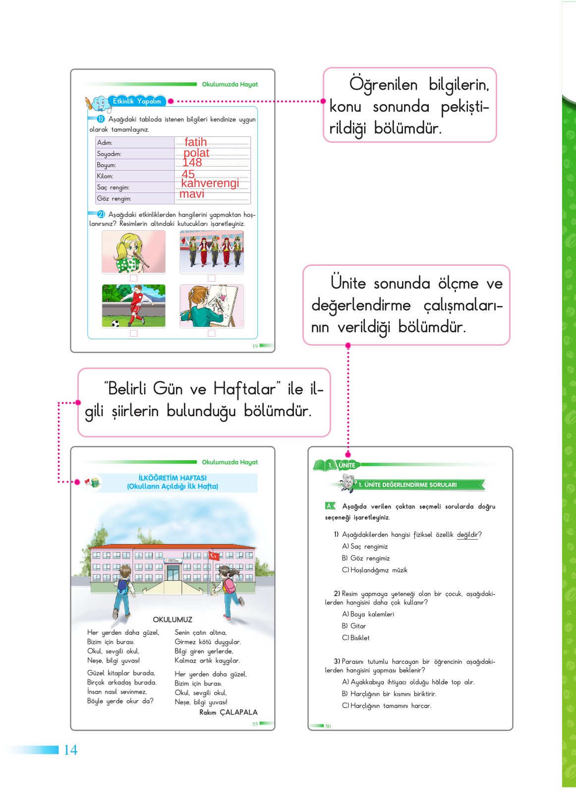 2. Sınıf Sdr Yayıncılık Hayat Bilgisi Ders Kitabı Sayfa 15 Cevapları