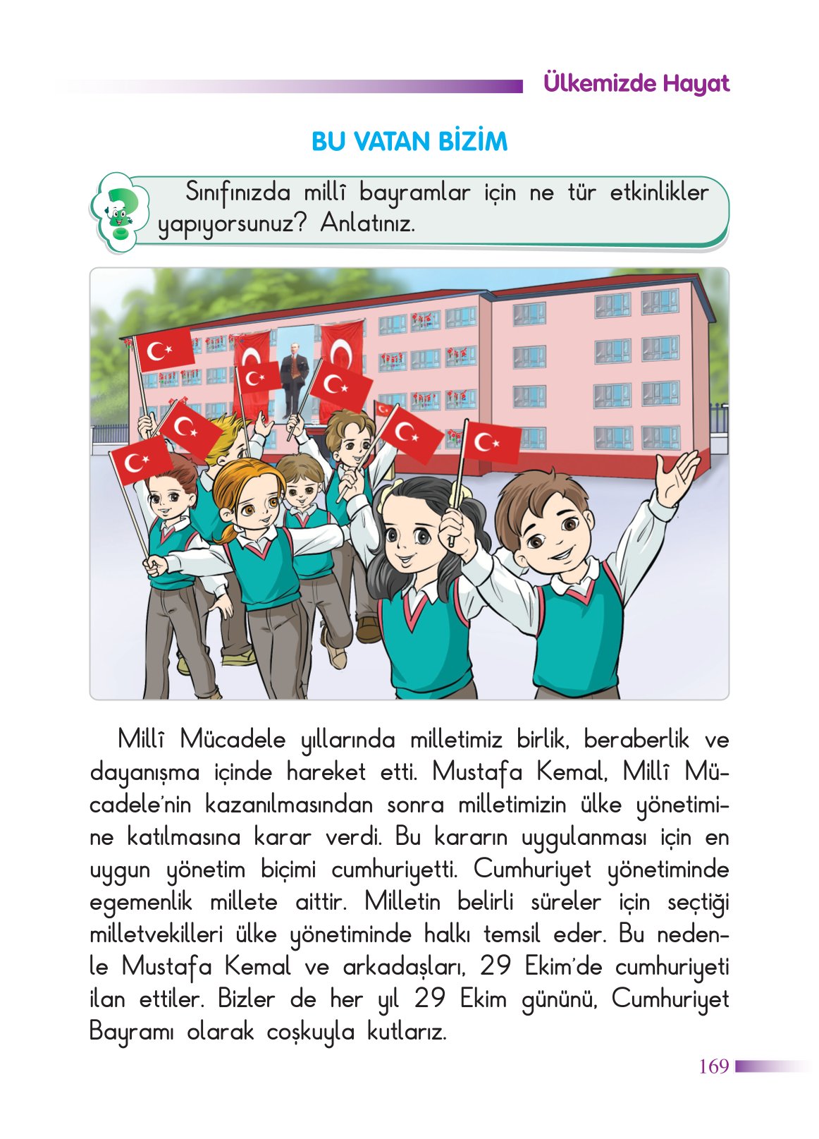 2. Sınıf Sdr Yayıncılık Hayat Bilgisi Ders Kitabı Sayfa 170 Cevapları