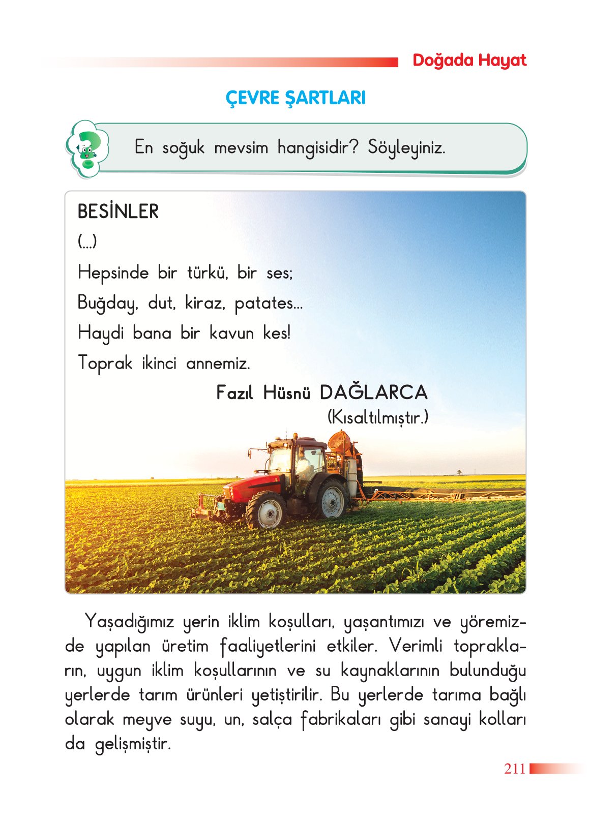 2. Sınıf Sdr Yayıncılık Hayat Bilgisi Ders Kitabı Sayfa 212 Cevapları