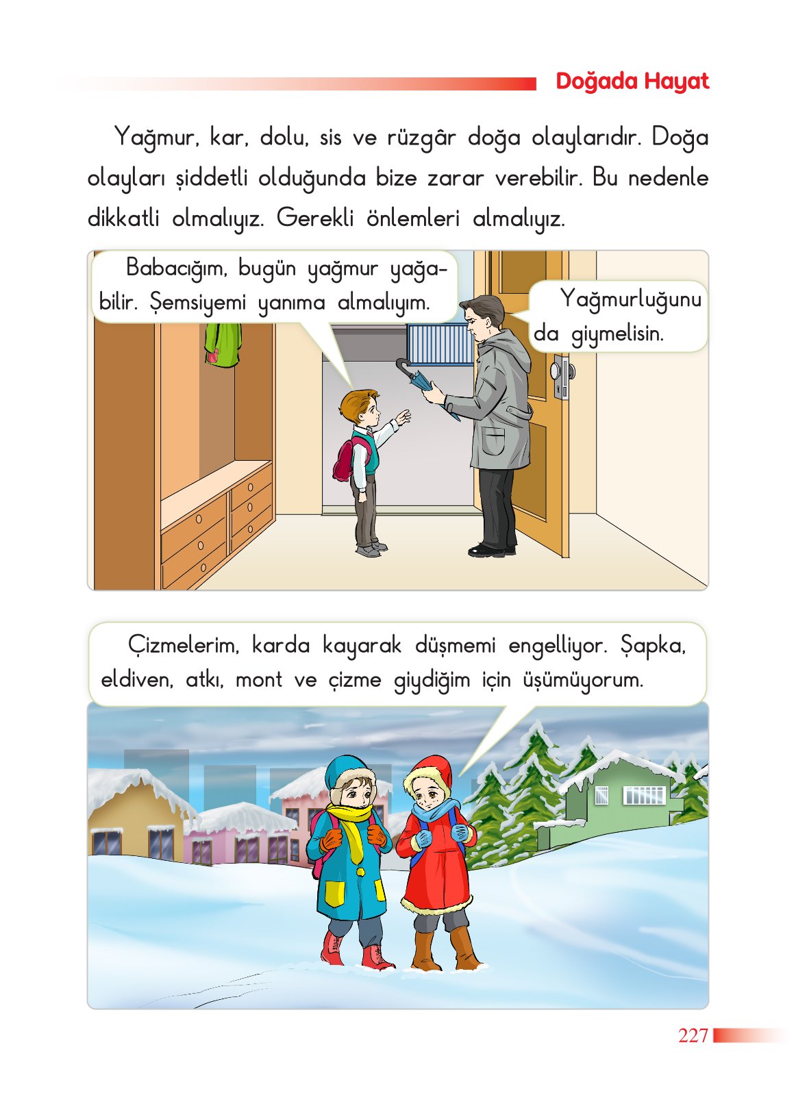 2. Sınıf Sdr Yayıncılık Hayat Bilgisi Ders Kitabı Sayfa 228 Cevapları