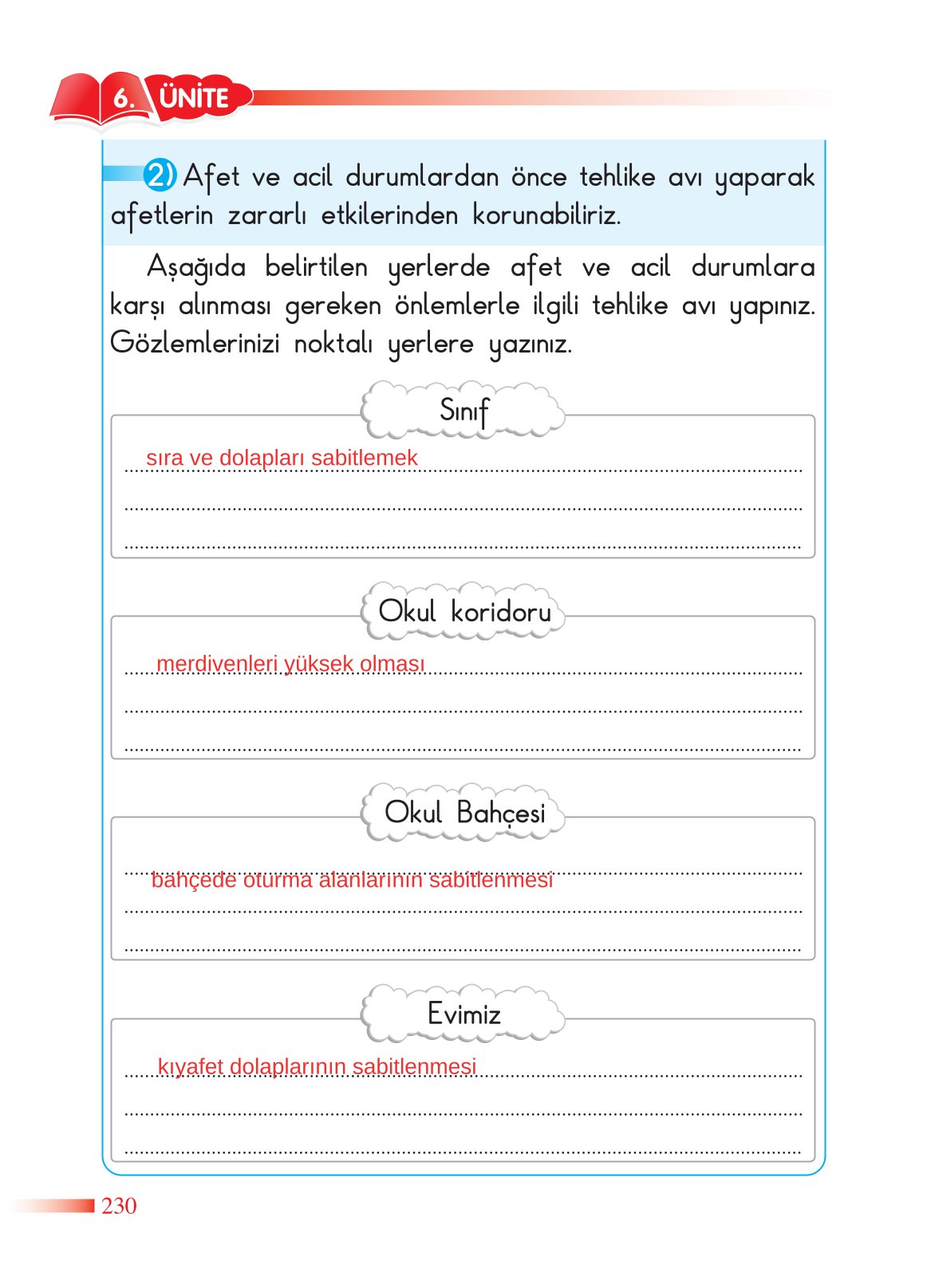 2. Sınıf Sdr Yayıncılık Hayat Bilgisi Ders Kitabı Sayfa 231 Cevapları 2. Sınıf Sdr Yayıncılık Hayat Bilgisi Ders Kitabı Sayfa 231 Cevapları