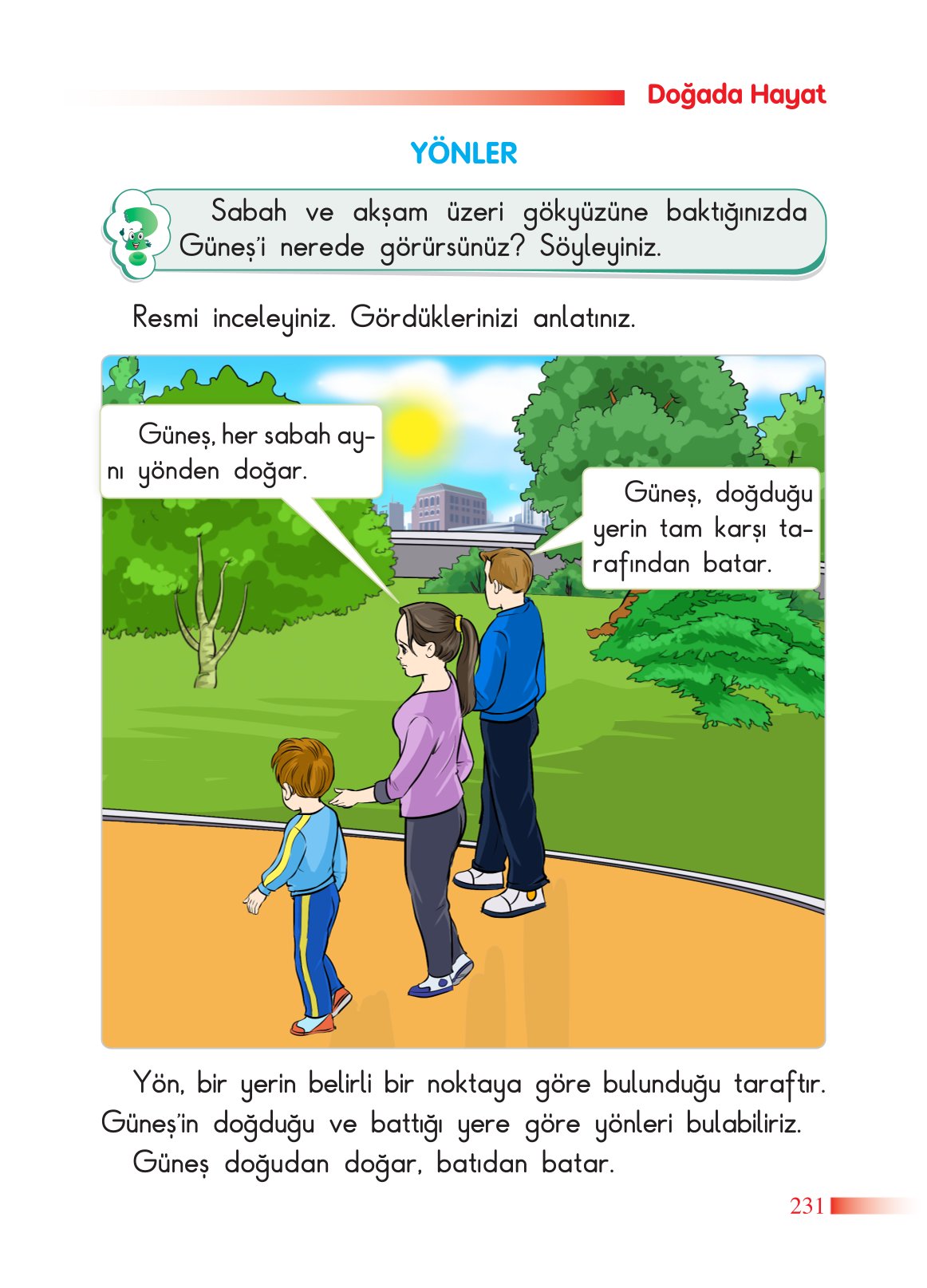 2. Sınıf Sdr Yayıncılık Hayat Bilgisi Ders Kitabı Sayfa 232 Cevapları