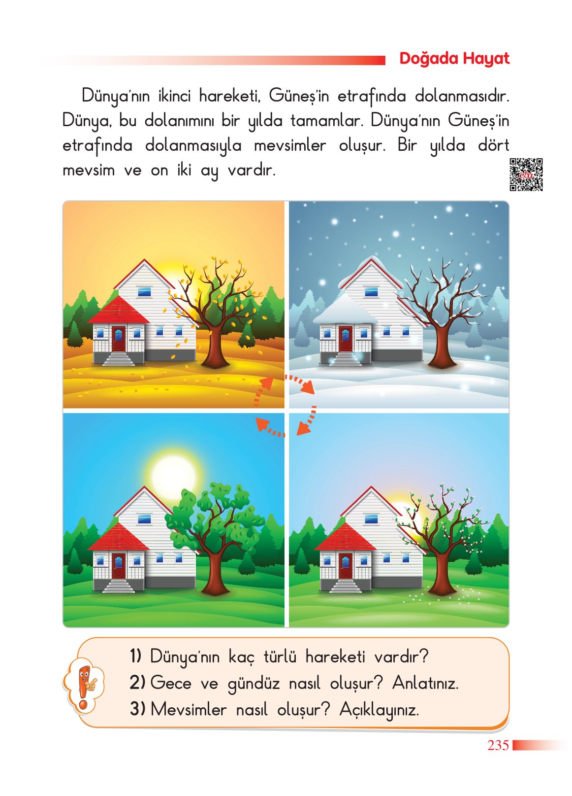 2. Sınıf Sdr Yayıncılık Hayat Bilgisi Ders Kitabı Sayfa 236 Cevapları