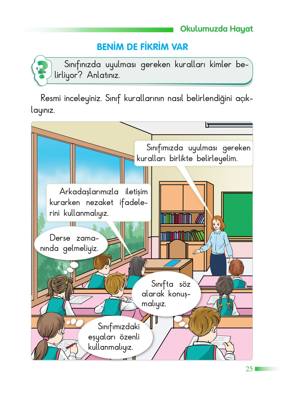 2. Sınıf Sdr Yayıncılık Hayat Bilgisi Ders Kitabı Sayfa 26 Cevapları