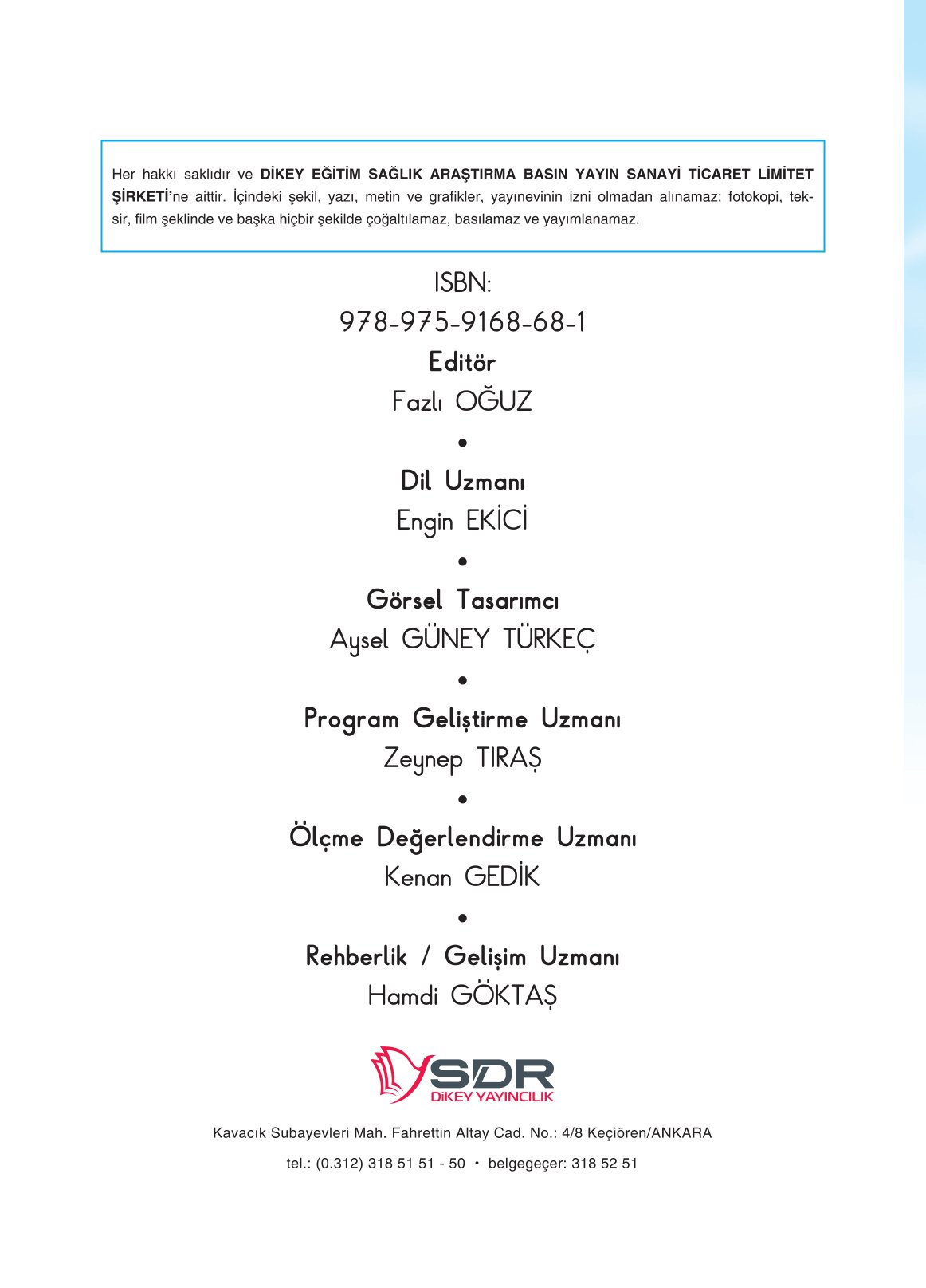 2. Sınıf Sdr Yayıncılık Hayat Bilgisi Ders Kitabı Sayfa 3 Cevapları