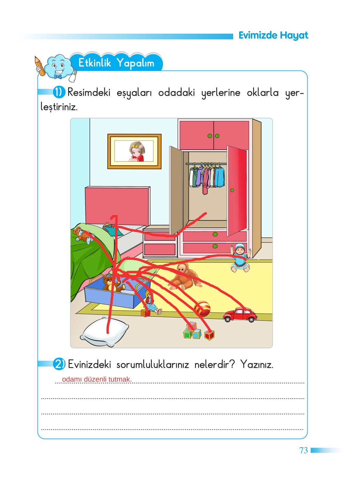 2. Sınıf Sdr Yayıncılık Hayat Bilgisi Ders Kitabı Sayfa 74 Cevapları 2. Sınıf Sdr Yayıncılık Hayat Bilgisi Ders Kitabı Sayfa 74 Cevapları