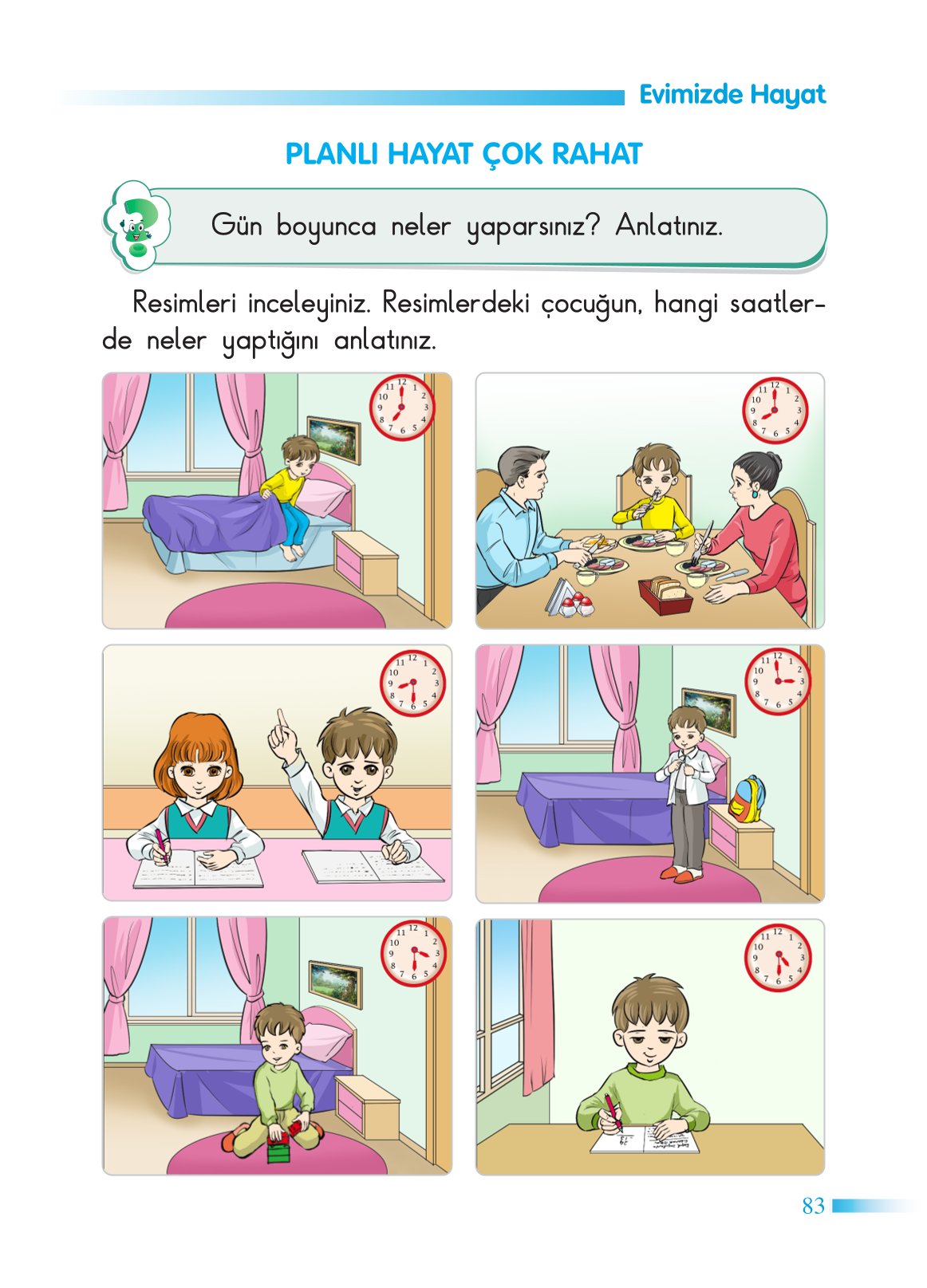 2. Sınıf Sdr Yayıncılık Hayat Bilgisi Ders Kitabı Sayfa 84 Cevapları