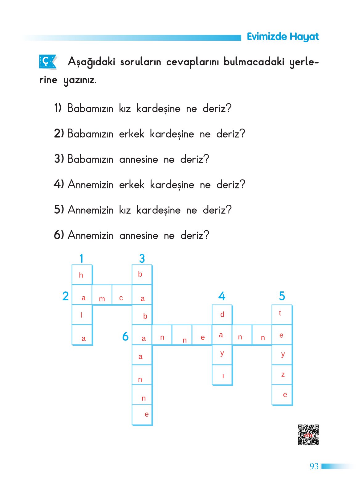 2. Sınıf Sdr Yayıncılık Hayat Bilgisi Ders Kitabı Sayfa 94 Cevapları 2. Sınıf Sdr Yayıncılık Hayat Bilgisi Ders Kitabı Sayfa 94 Cevapları