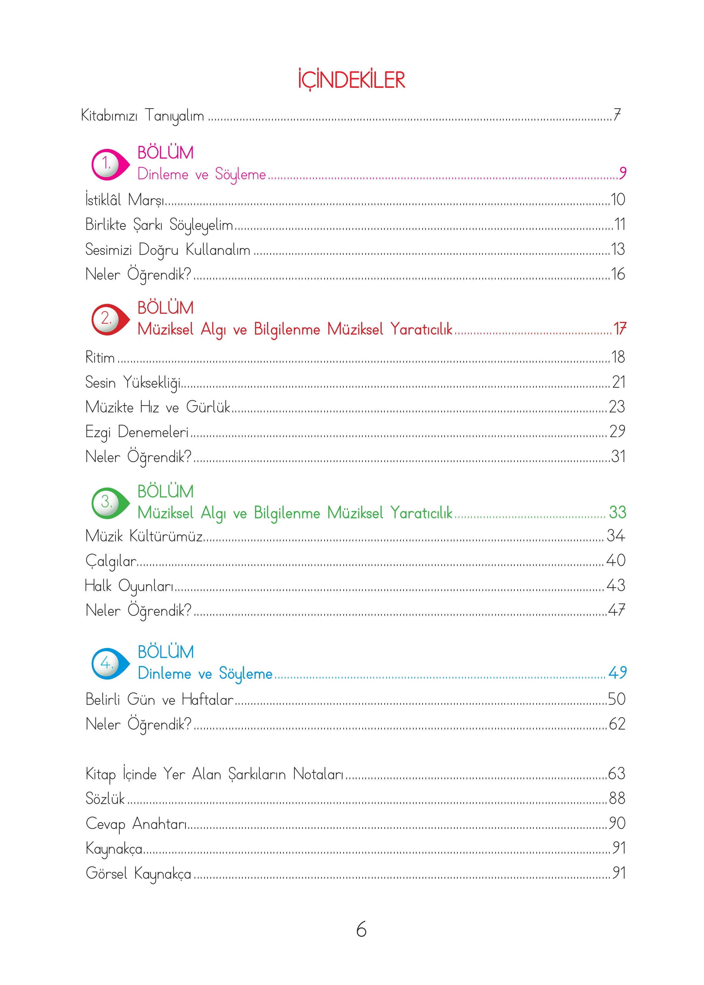 3. Sınıf Hecce Yayıncılık Müzik Ders Kitabı Sayfa 6 Cevapları 3. Sınıf Hecce Yayıncılık Müzik Ders Kitabı Sayfa 6 Cevapları