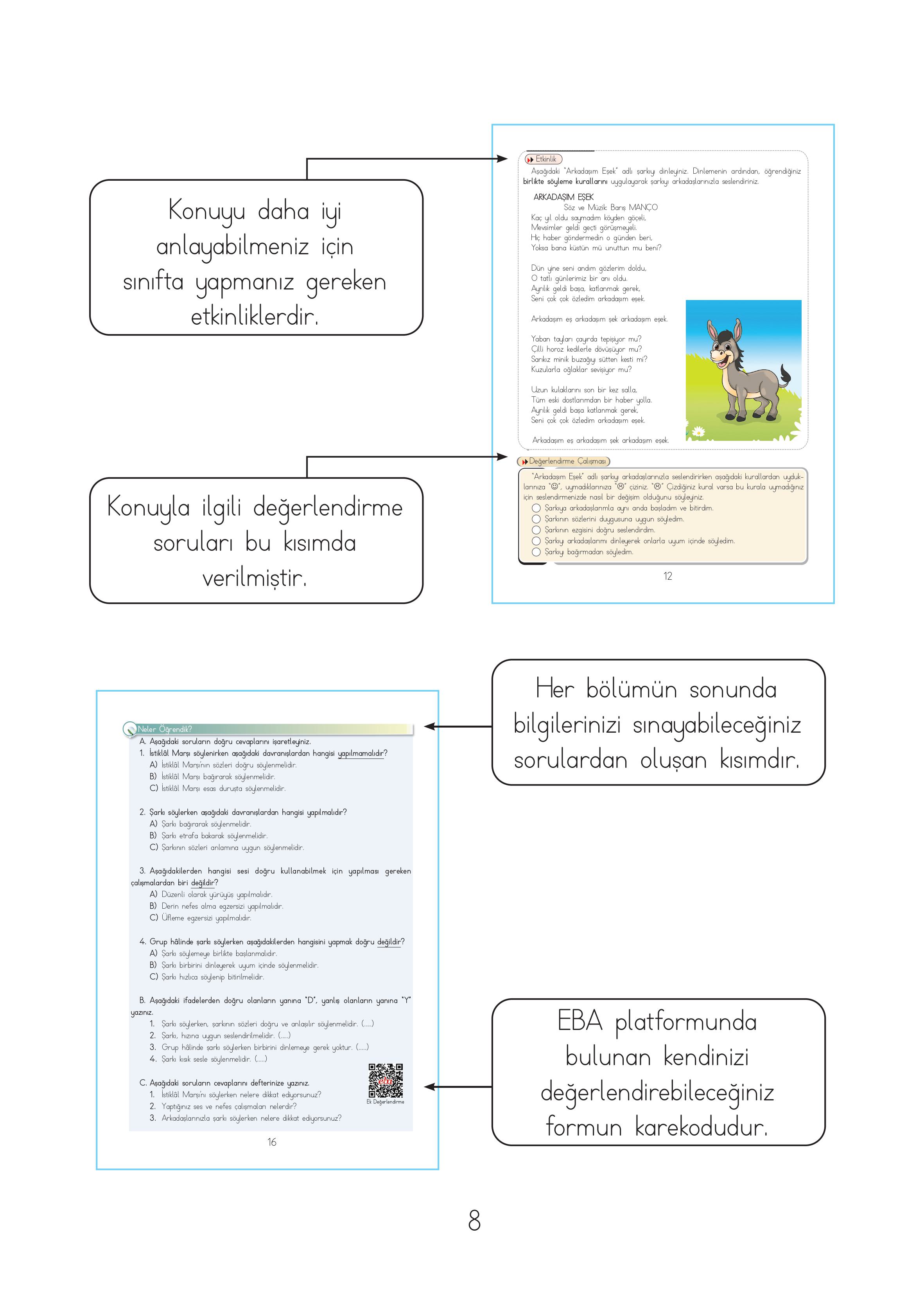 3. Sınıf Hecce Yayıncılık Müzik Ders Kitabı Sayfa 8 Cevapları 3. Sınıf Hecce Yayıncılık Müzik Ders Kitabı Sayfa 8 Cevapları