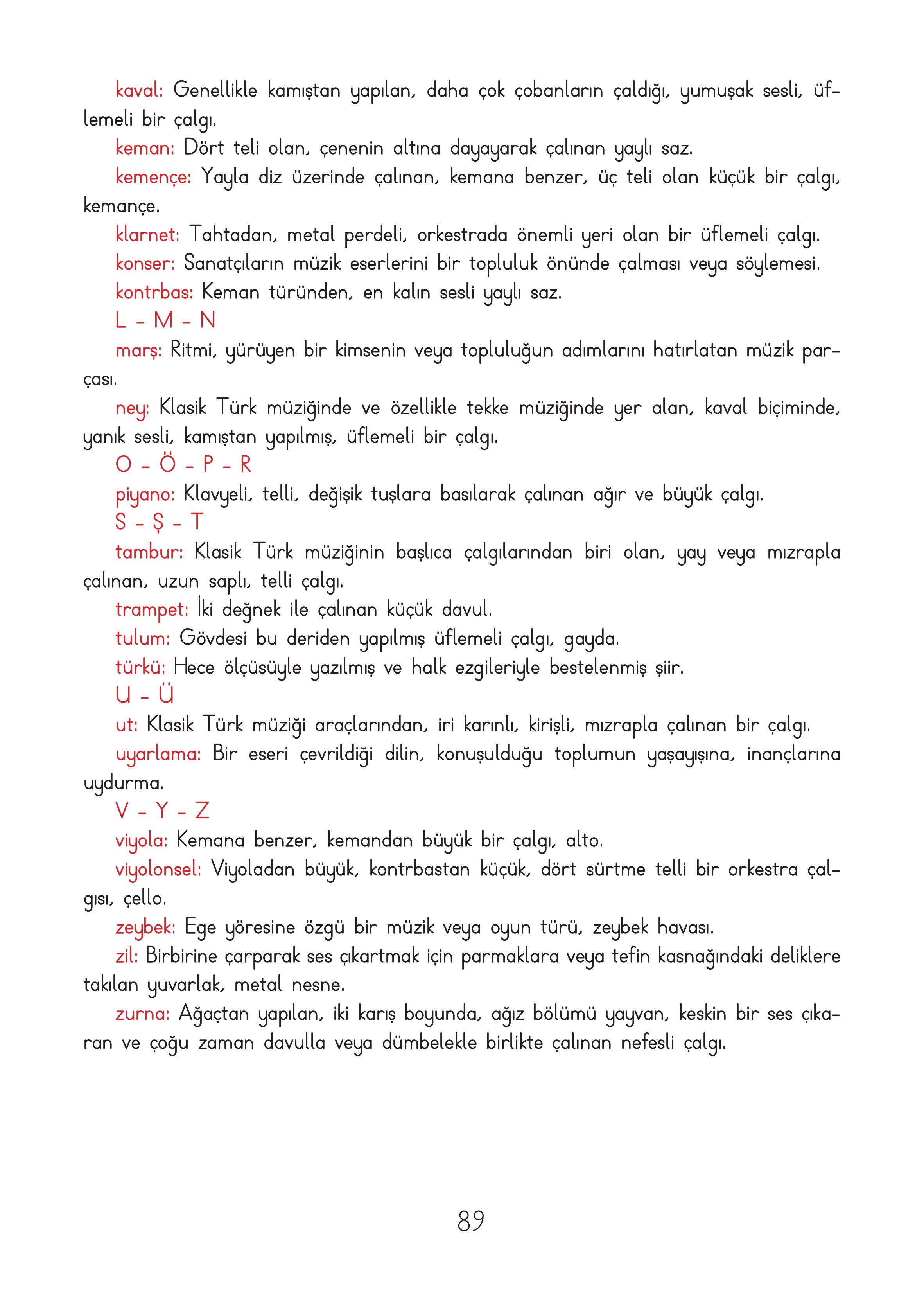 3. Sınıf Hecce Yayıncılık Müzik Ders Kitabı Sayfa 89 Cevapları 3. Sınıf Hecce Yayıncılık Müzik Ders Kitabı Sayfa 89 Cevapları