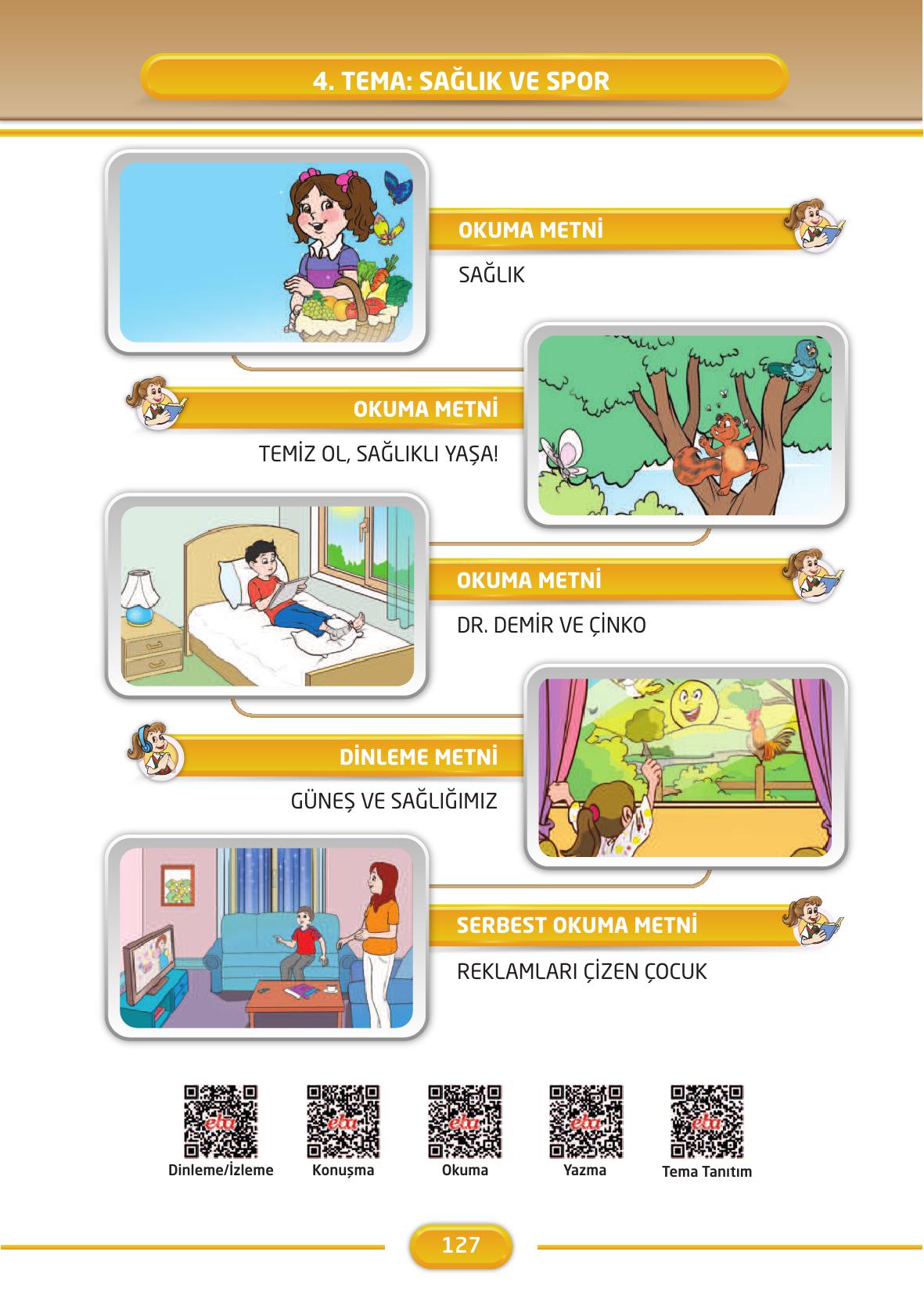 3. Sınıf İlke Yayınları Türkçe Ders Kitabı Sayfa 127 Cevapları 3. Sınıf İlke Yayınları Türkçe Ders Kitabı Sayfa 127 Cevapları
