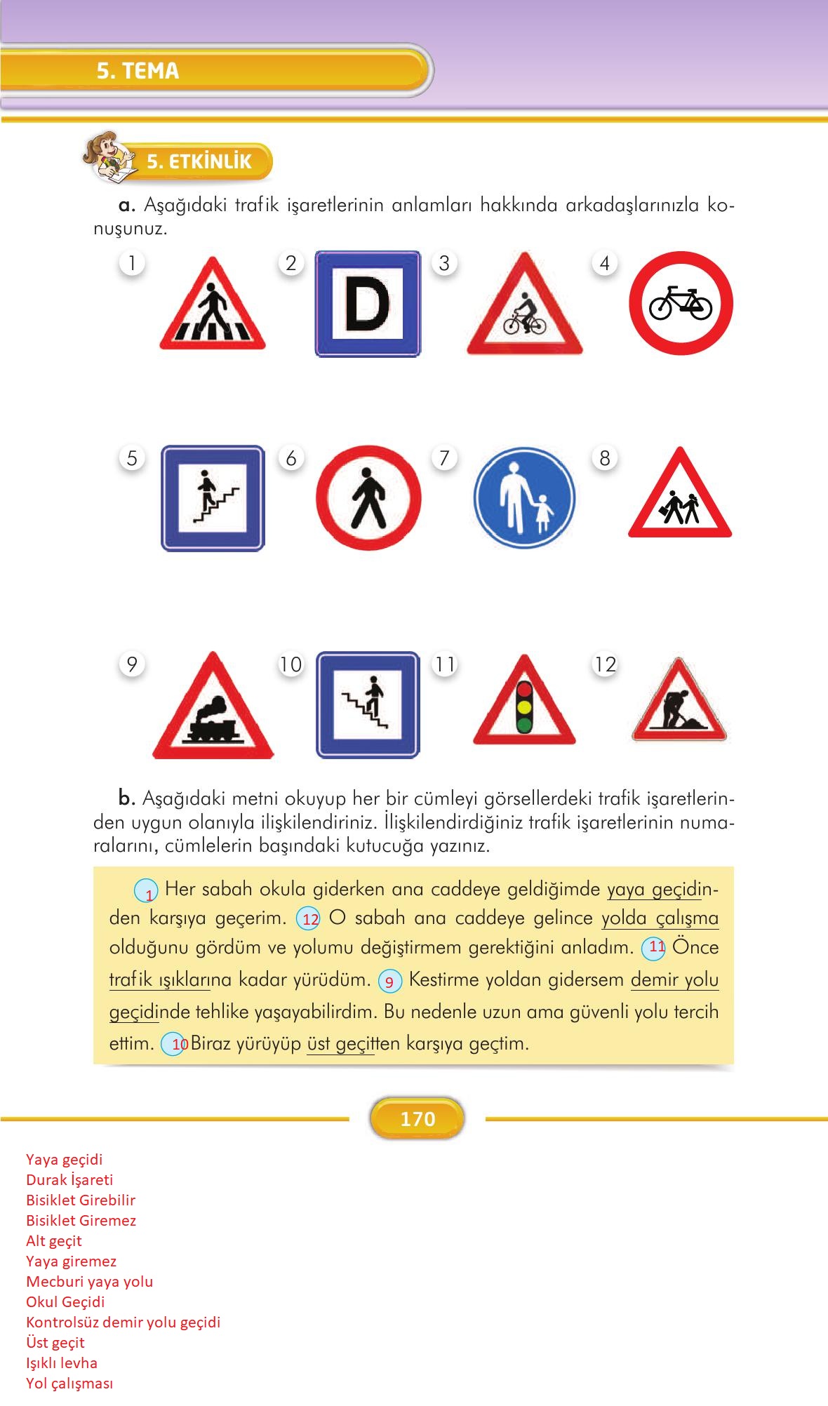 3. Sınıf İlke Yayınları Türkçe Ders Kitabı Sayfa 170 Cevapları 3. Sınıf İlke Yayınları Türkçe Ders Kitabı Sayfa 170 Cevapları