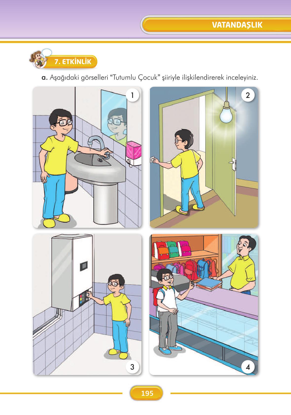 3. Sınıf İlke Yayınları Türkçe Ders Kitabı Sayfa 195 Cevapları 3. Sınıf İlke Yayınları Türkçe Ders Kitabı Sayfa 195 Cevapları