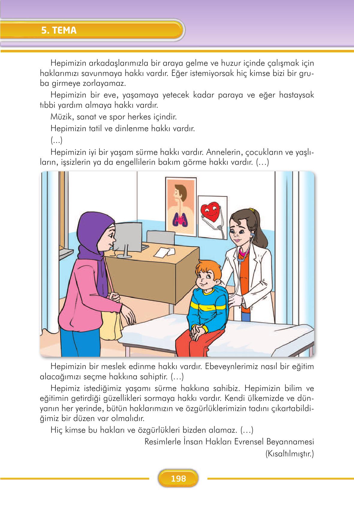 3. Sınıf İlke Yayınları Türkçe Ders Kitabı Sayfa 198 Cevapları 3. Sınıf İlke Yayınları Türkçe Ders Kitabı Sayfa 198 Cevapları